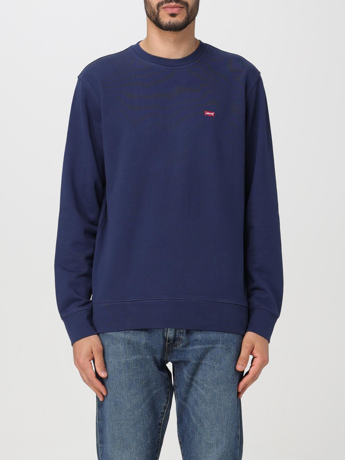 LEVI'S SWEATSHIRT: Sweatshirt men Levi's, Blue - Img 1