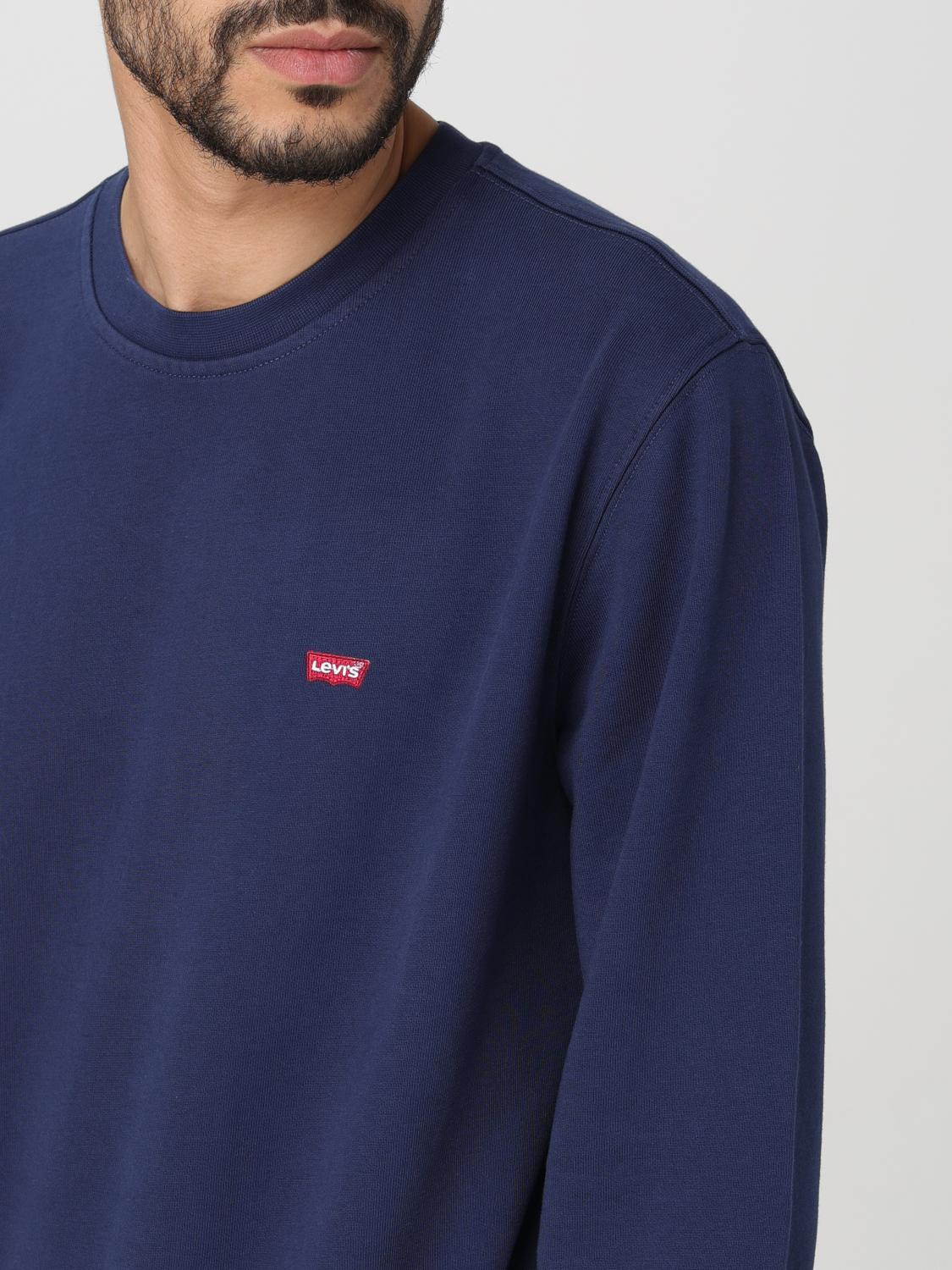 LEVI'S SWEATSHIRT: Sweatshirt men Levi's, Blue - Img 3