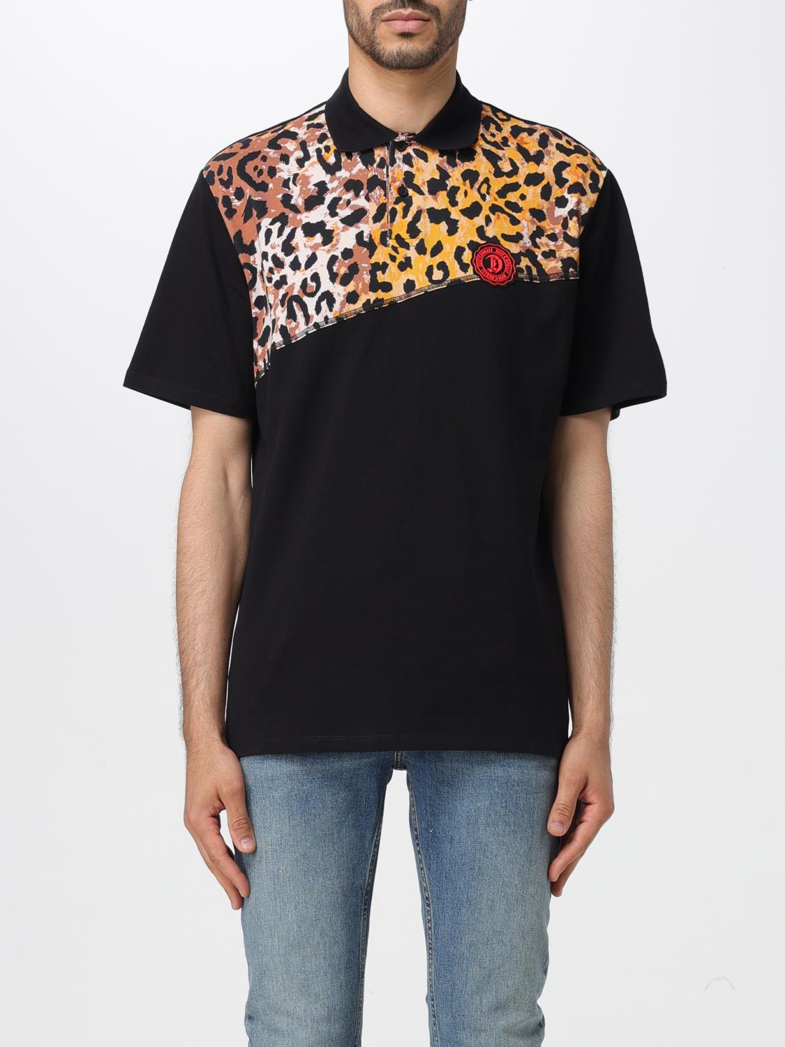 JUST CAVALLI POLO SHIRT: T-shirt men Just Cavalli, Black - Img 1