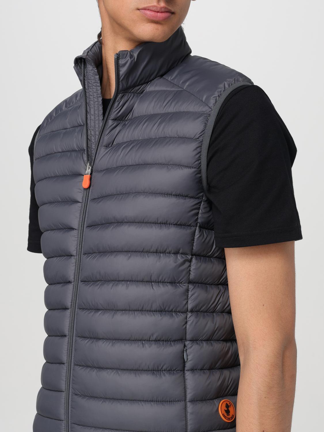 SAVE THE DUCK SUIT VEST: Save The Duck men's vest, Grey - Img 4