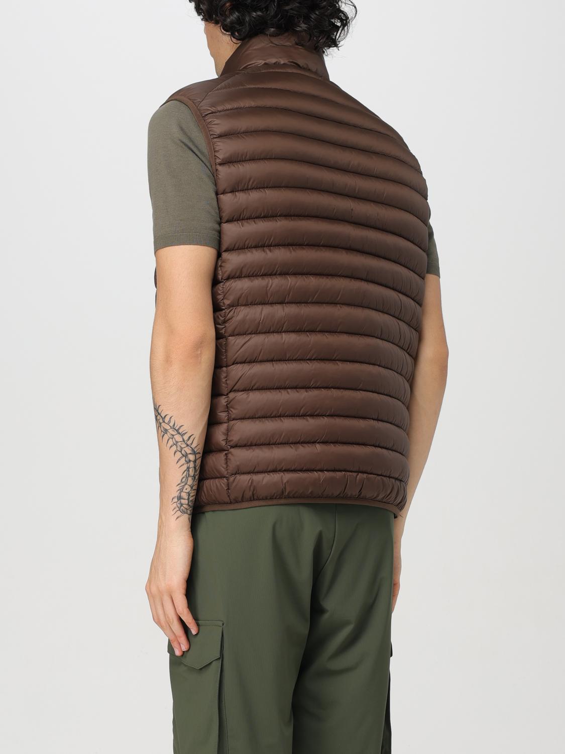 SAVE THE DUCK SUIT VEST: Save The Duck men's vest, Brown - Img 2