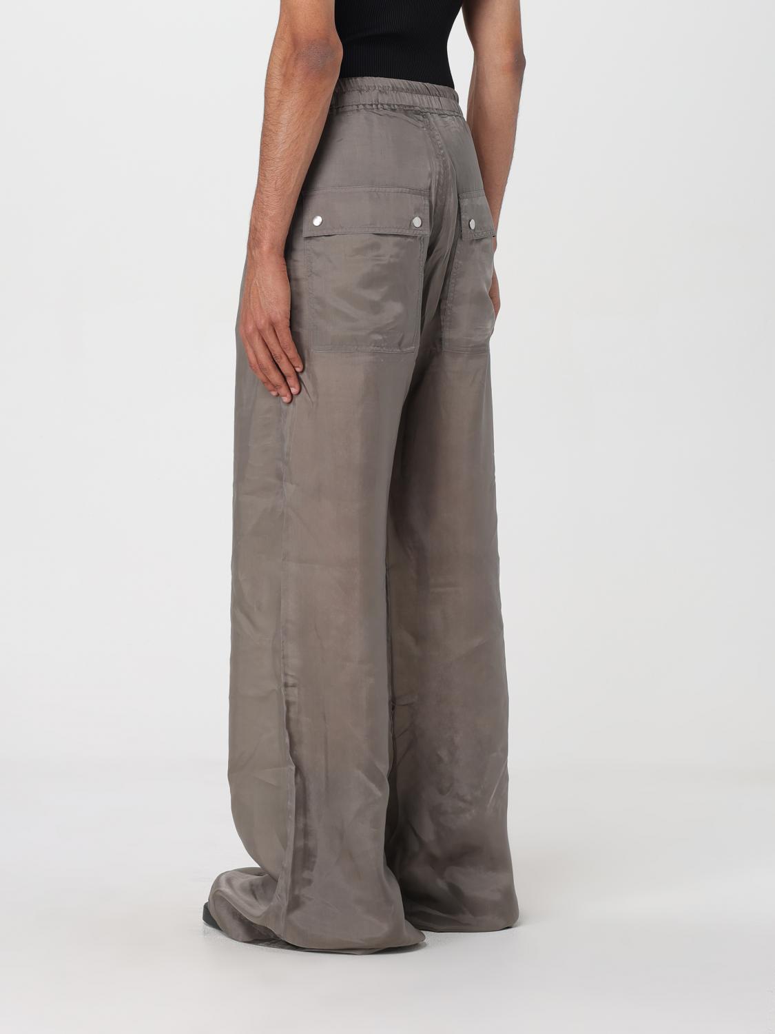 初期 RICK OWENS アーカイブ リネン サルエルパンツ グレー Rick Owens パンツ メンズ - グレー | RU01D3366J | GIGLIO.COM