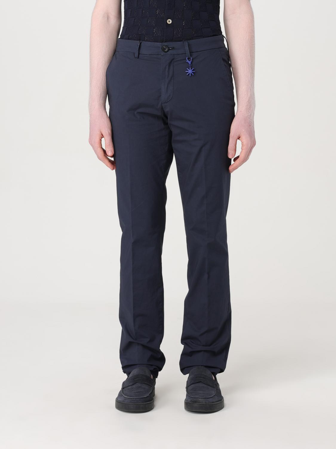 Manuel Ritz Pantaloni cargo in velluto a coste MR2762