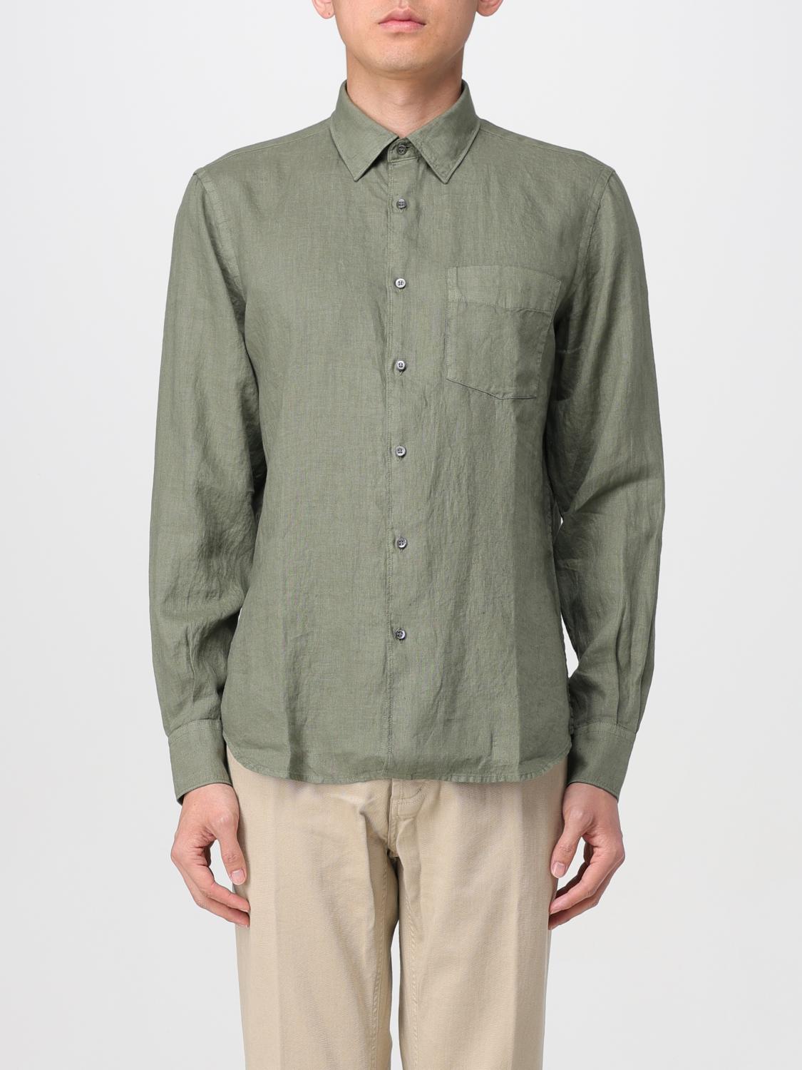 ASPESI CAMICIA: Camicia Aspesi in lino , Verde - Img 1