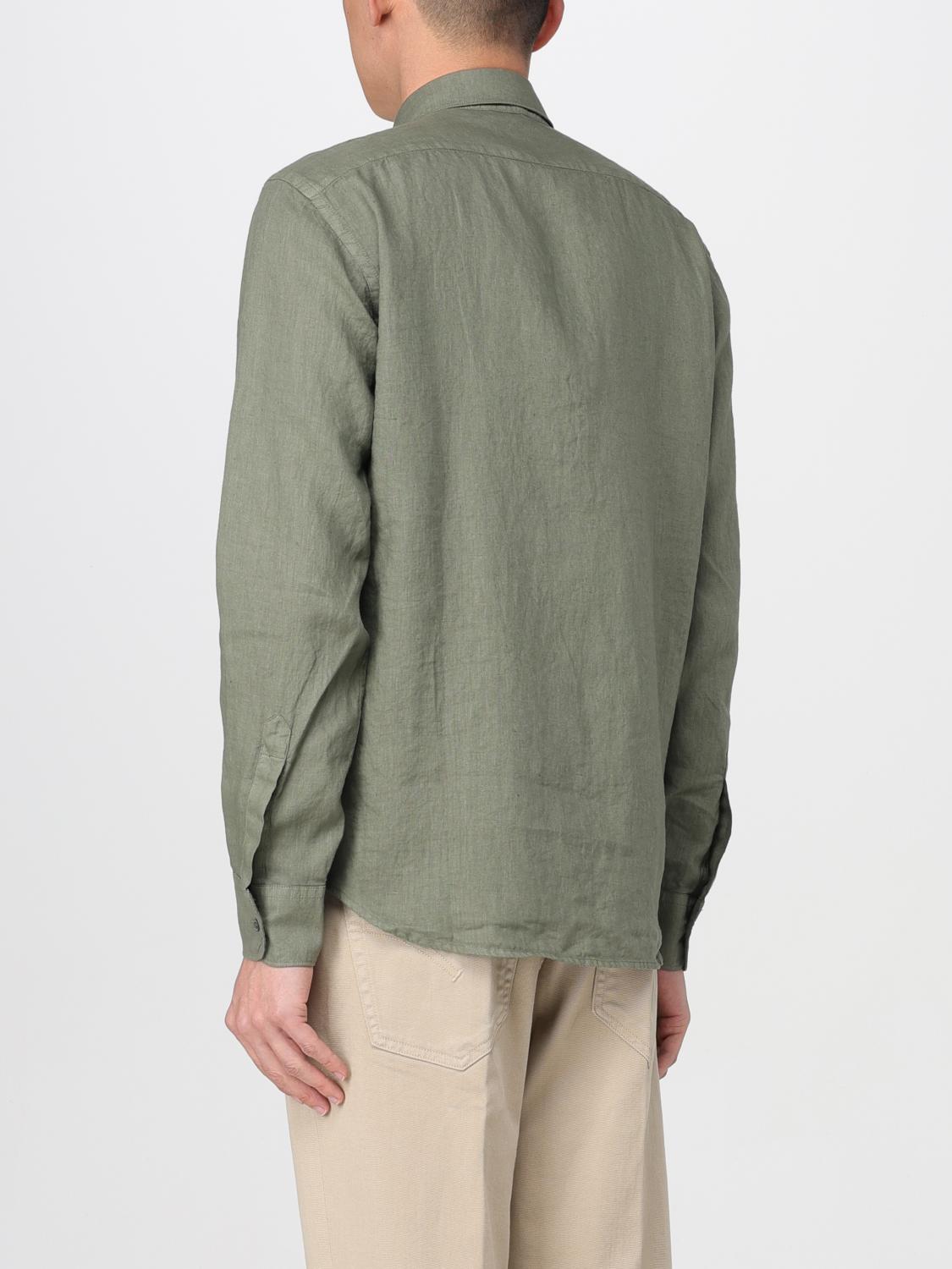 ASPESI CAMICIA: Camicia Aspesi in lino , Verde - Img 2