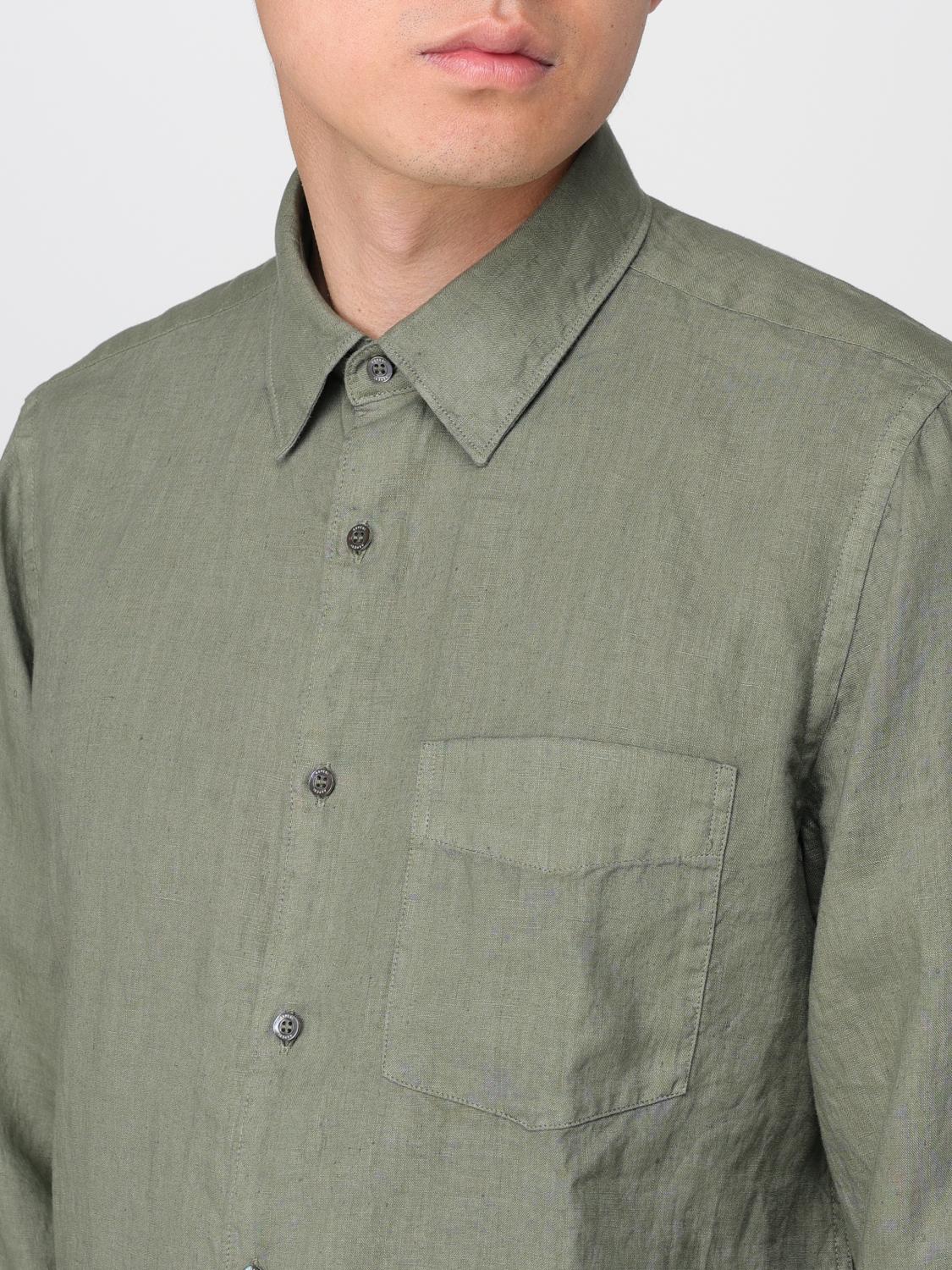 ASPESI CAMICIA: Camicia Aspesi in lino , Verde - Img 3