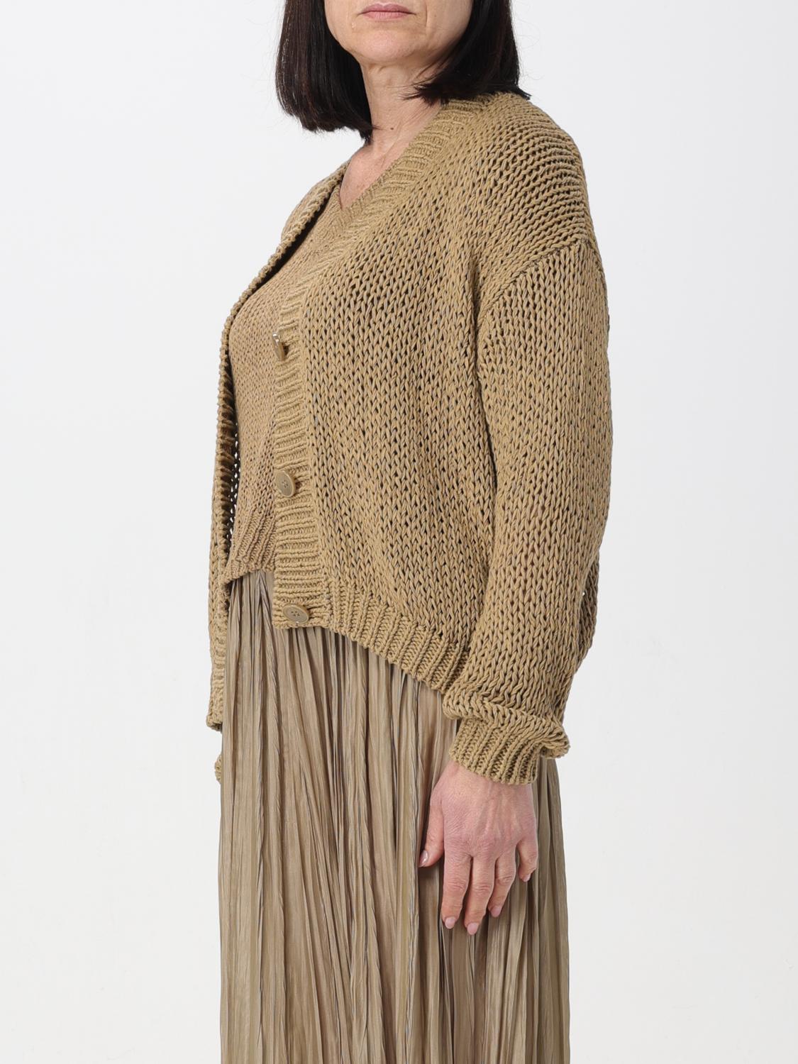 ROBERTO COLLINA CARDIGAN: Cardigan Roberto Collina in cotone a maglia , Corda - Img 4