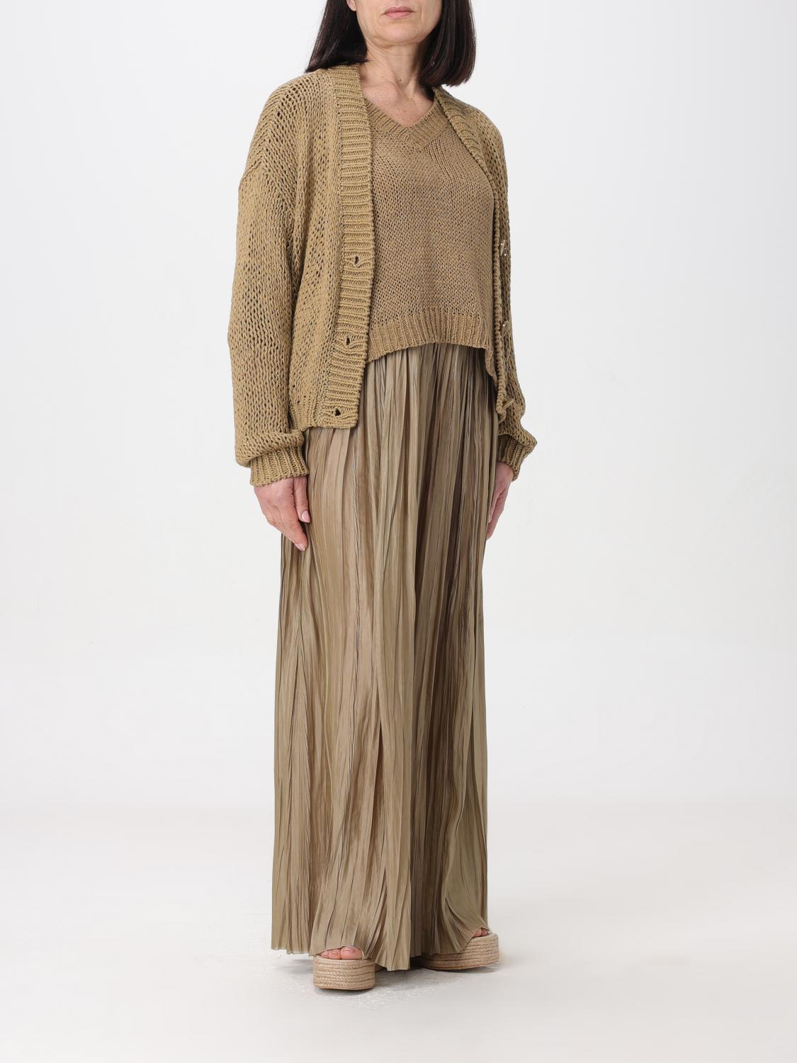 ROBERTO COLLINA JUPE: Jupe femme Roberto Collina, Kaki - Img 2