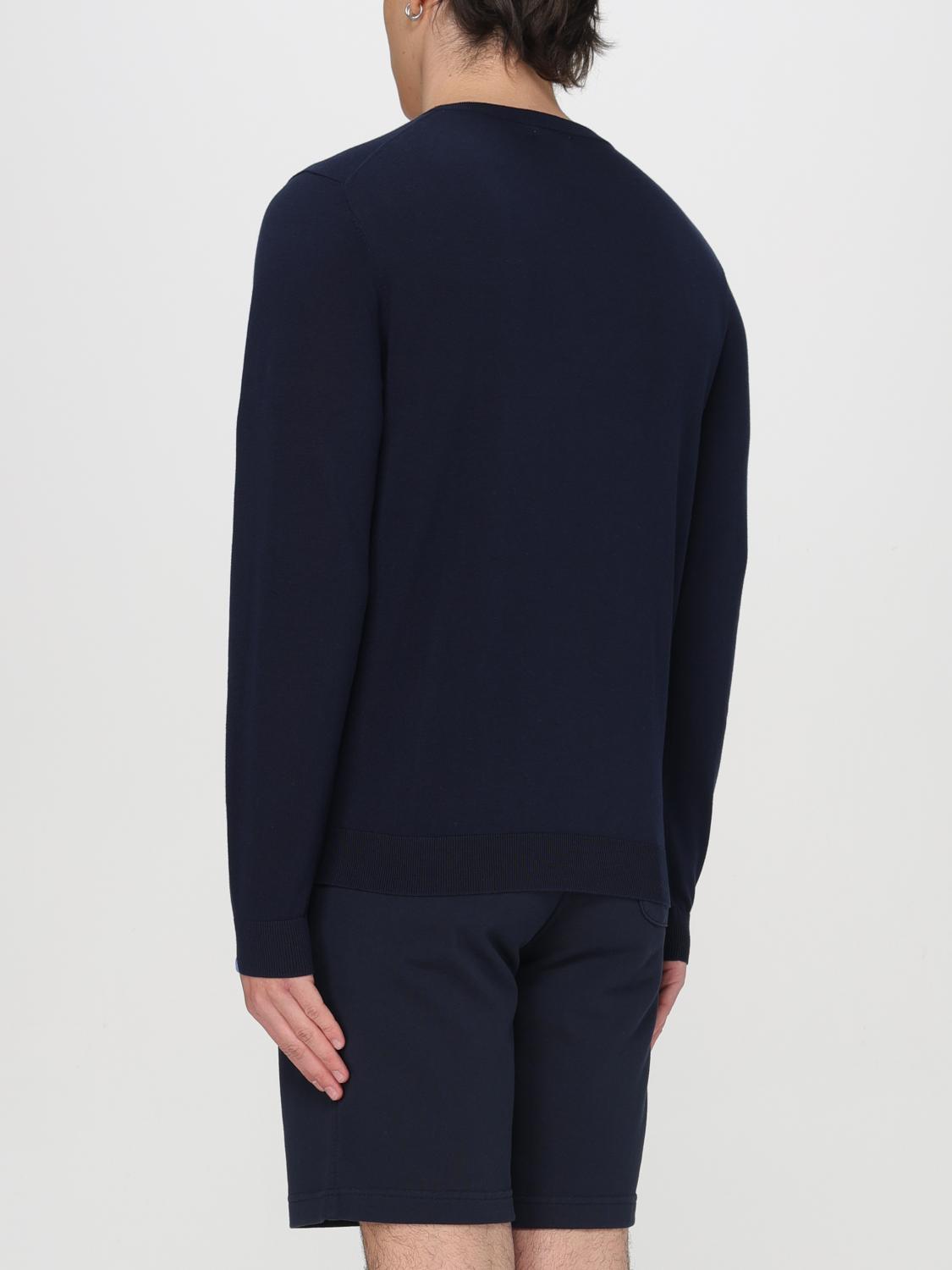SUN68 SWEATER: Sweatshirt men Sun 68, Blue - Img 2