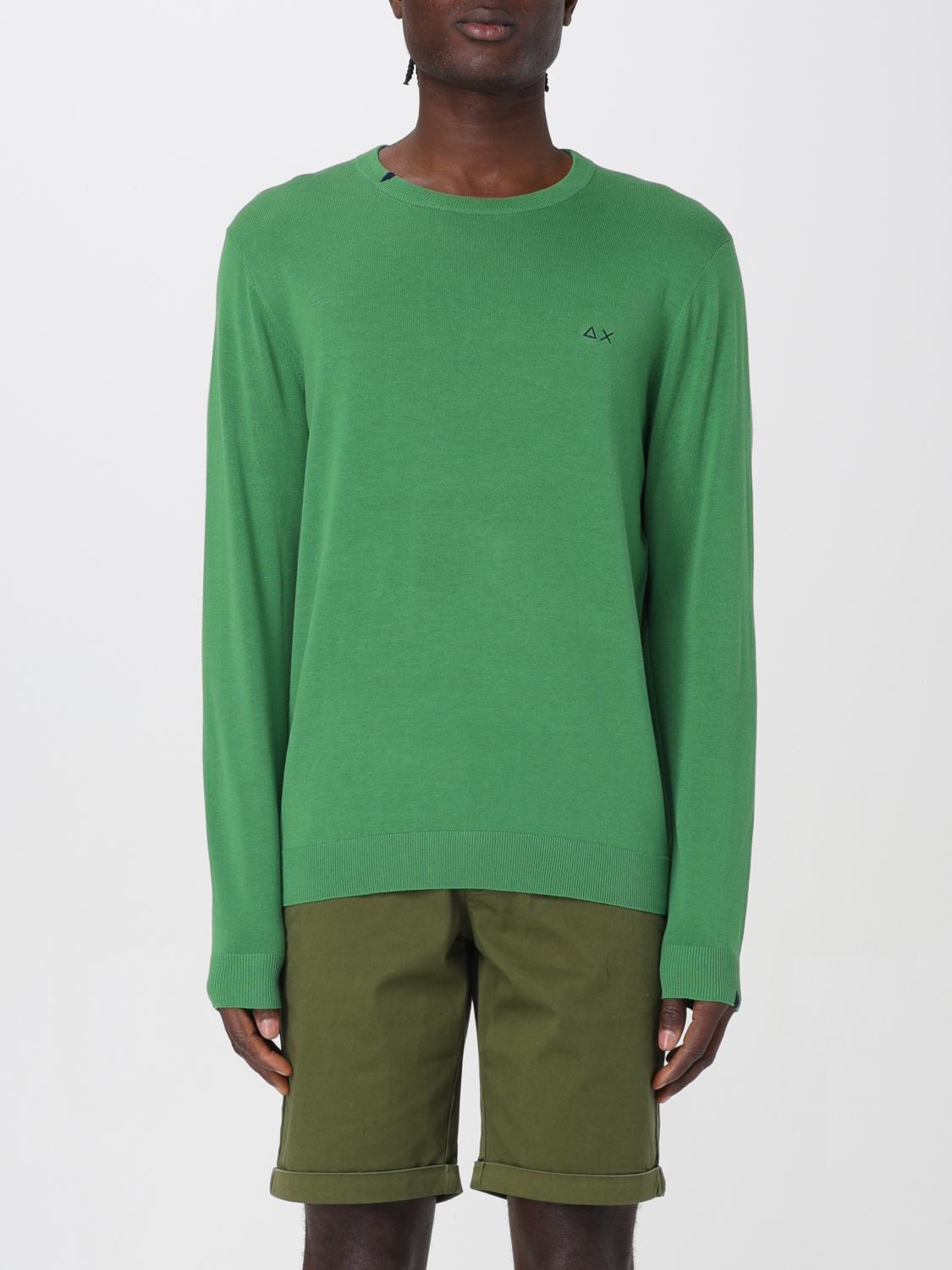 SUN68 PULLOVER: Sweatshirt herren Sun 68, Grün - Img 1
