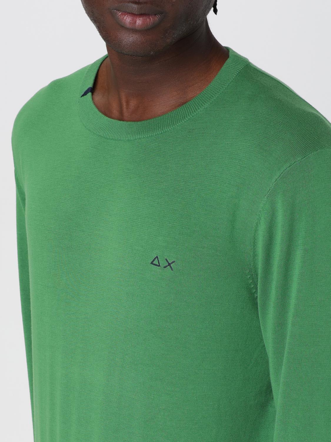 SUN68 PULLOVER: Sweatshirt herren Sun 68, Grün - Img 3