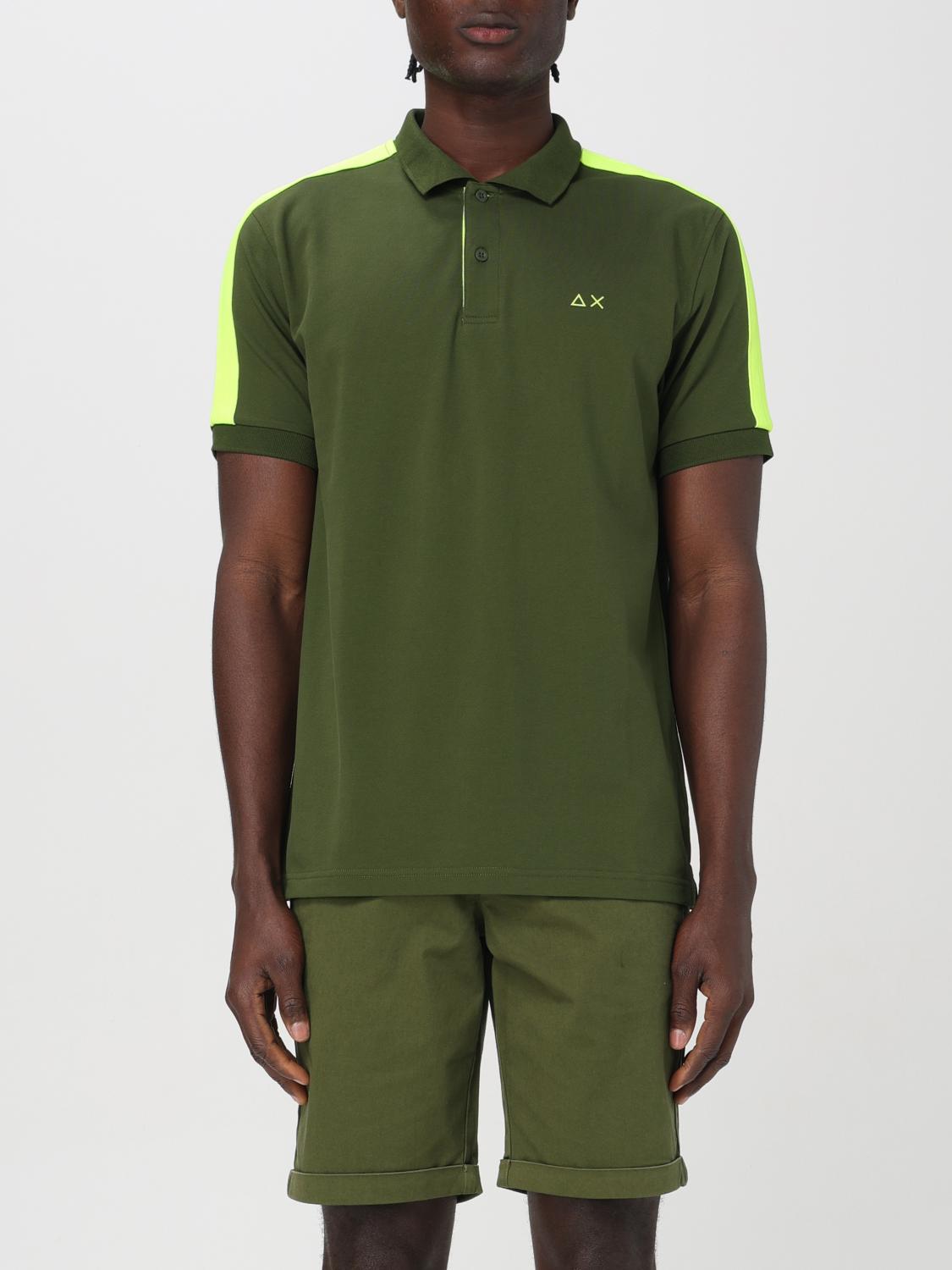 SUN68 POLO: Camiseta hombre Sun 68, Verde - Img 1
