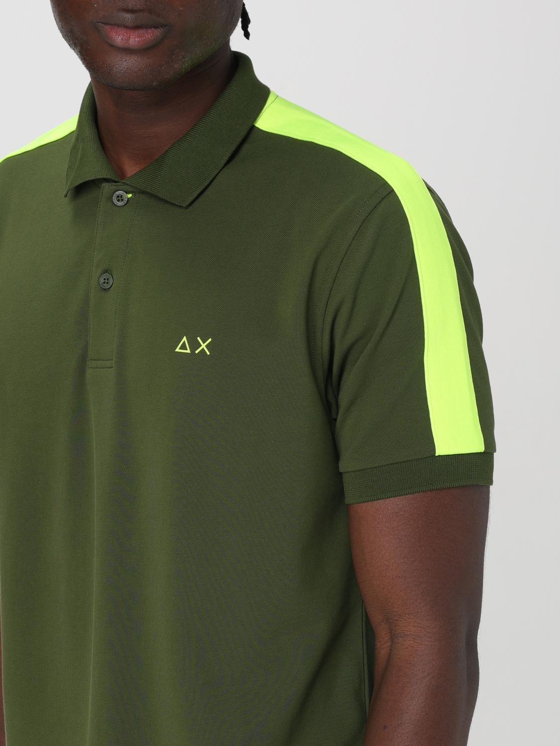SUN68 POLO: Camiseta hombre Sun 68, Verde - Img 3