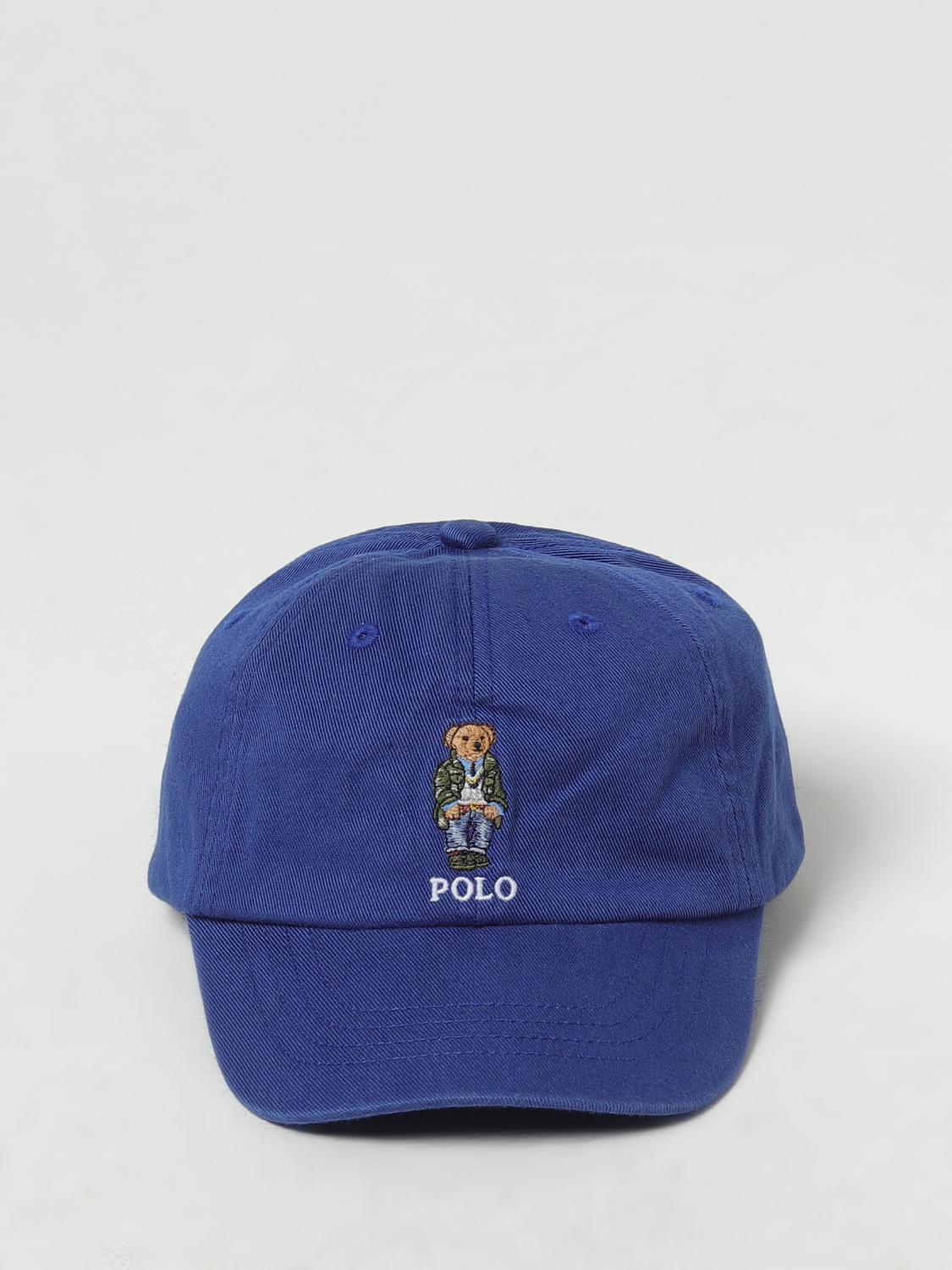 POLO RALPH LAUREN HAT: Hat kids Polo Ralph Lauren, Royal Blue - Img 2