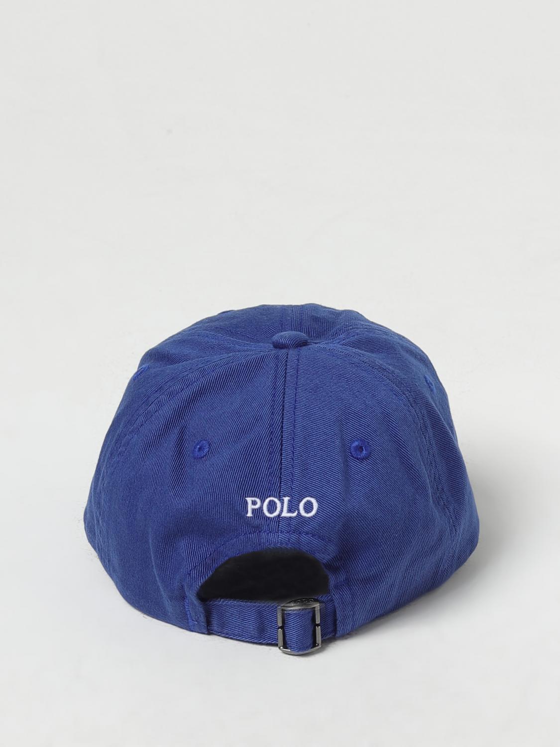 POLO RALPH LAUREN HAT: Hat kids Polo Ralph Lauren, Royal Blue - Img 3