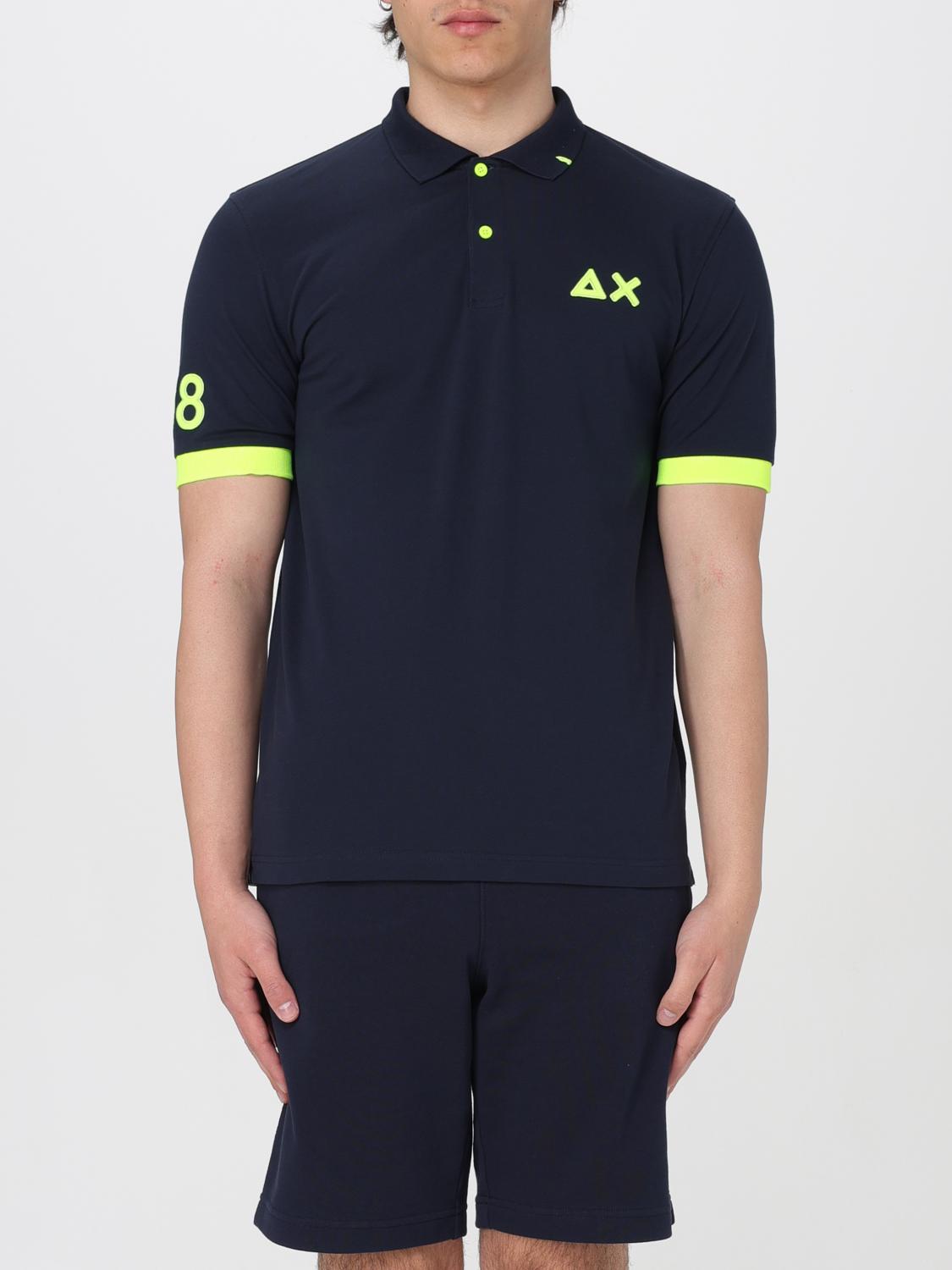 SUN68 POLO: Polo hombre Sun 68, Azul Oscuro - Img 1