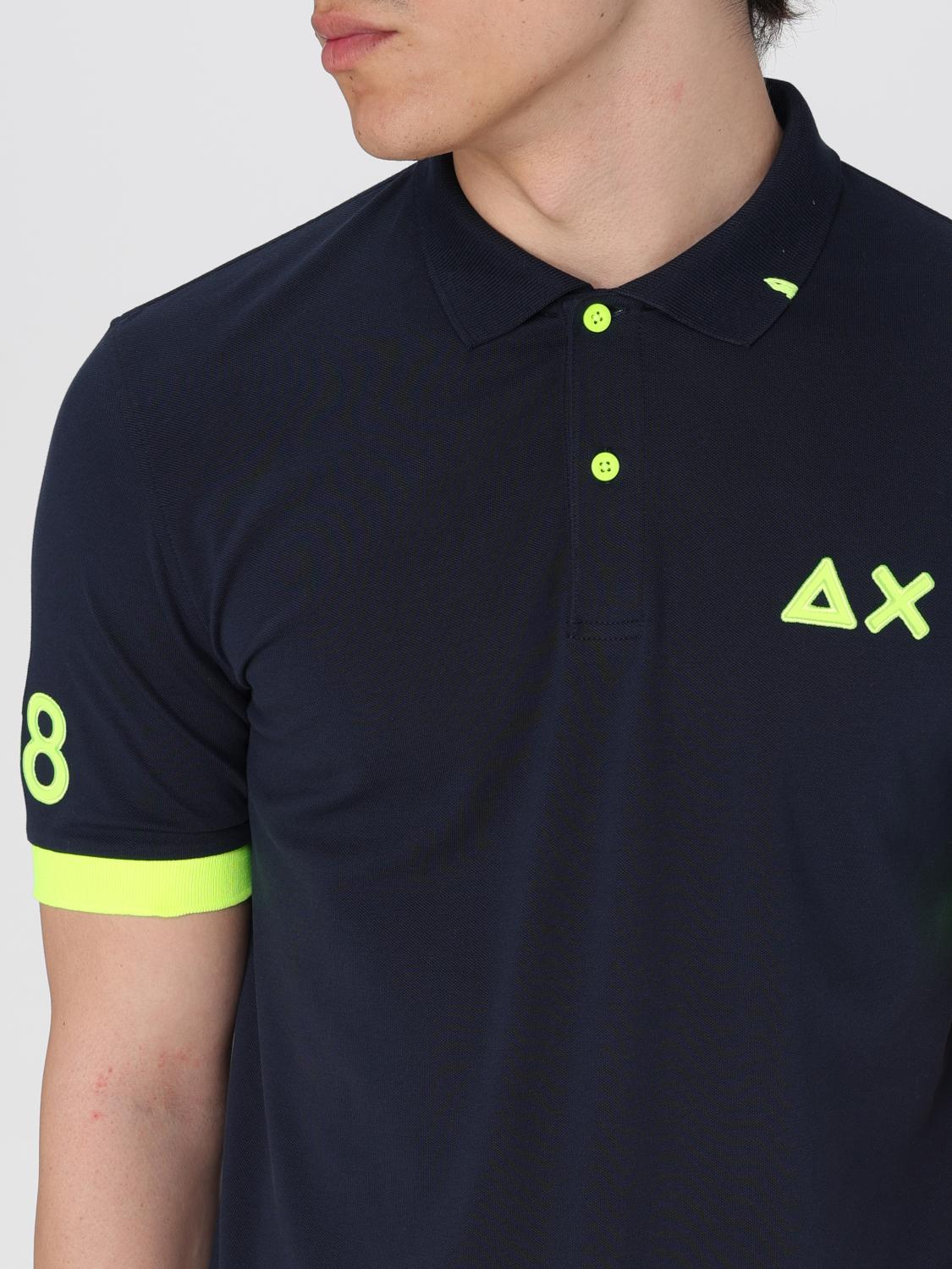 SUN68 POLO: Polo hombre Sun 68, Azul Oscuro - Img 3