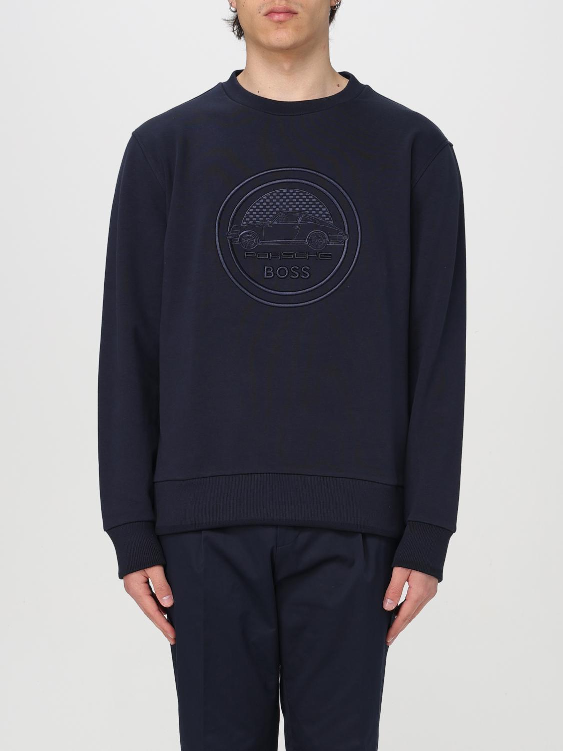 Boss - Man - Blue - Sweatshirt