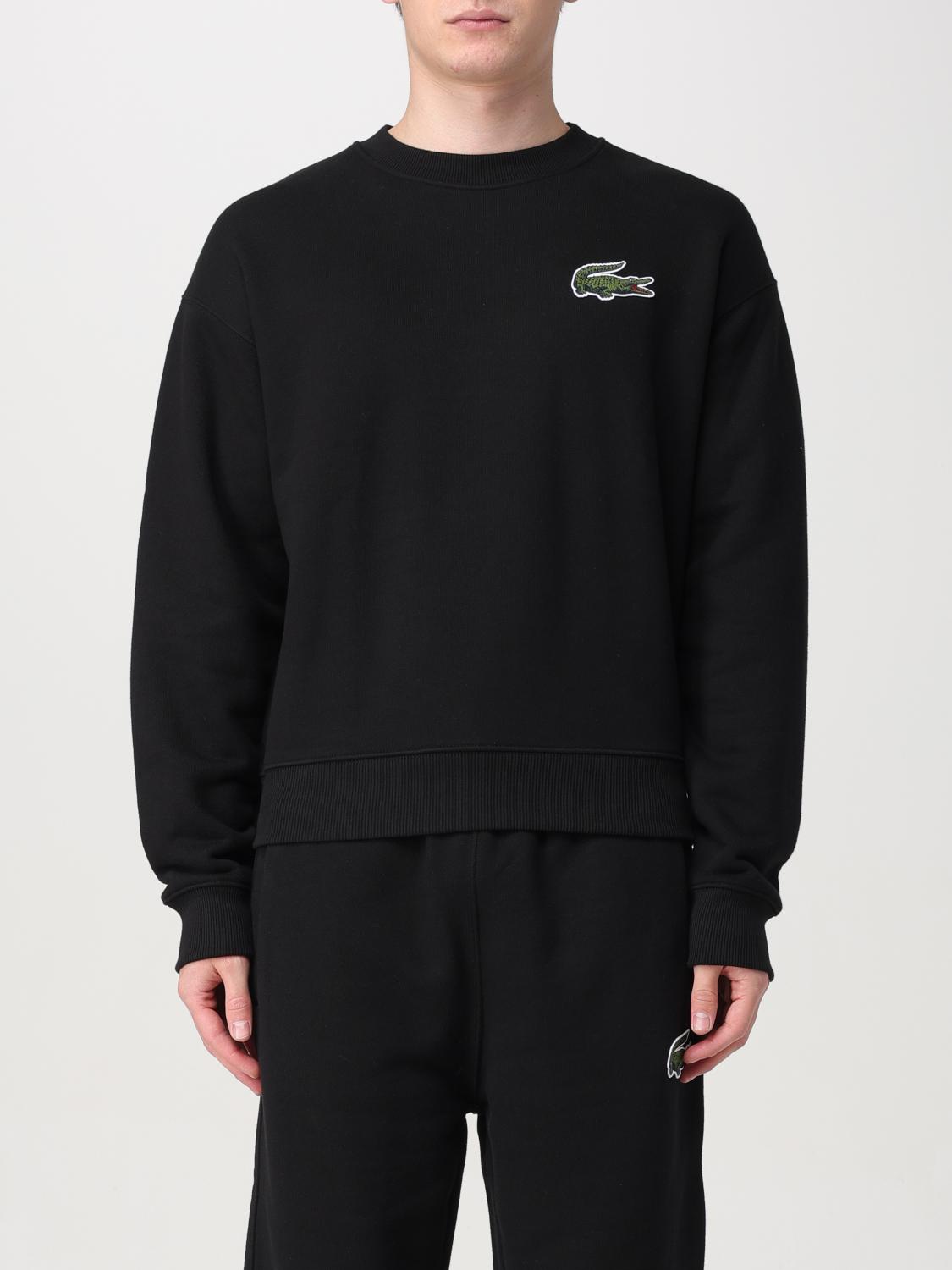 LACOSTE SWEATSHIRT: Sweatshirt men Lacoste, Black - Img 1