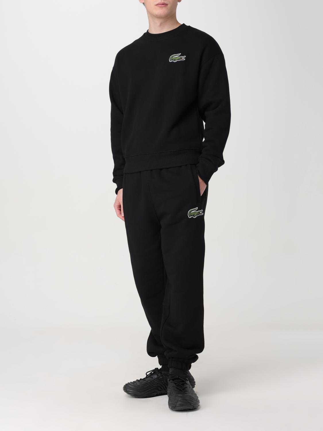 LACOSTE SWEATSHIRT: Sweatshirt men Lacoste, Black - Img 2