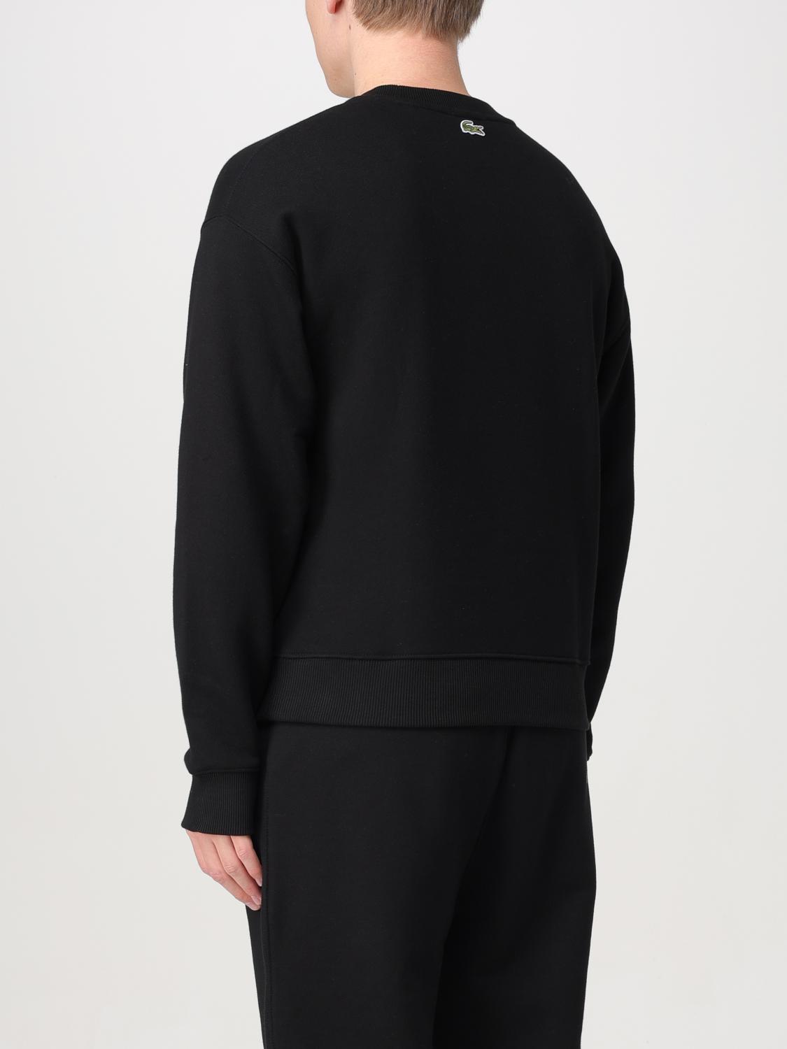 LACOSTE SWEATSHIRT: Sweatshirt men Lacoste, Black - Img 3