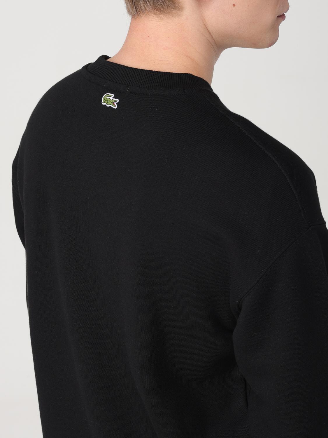 LACOSTE SWEATSHIRT: Sweatshirt men Lacoste, Black - Img 4