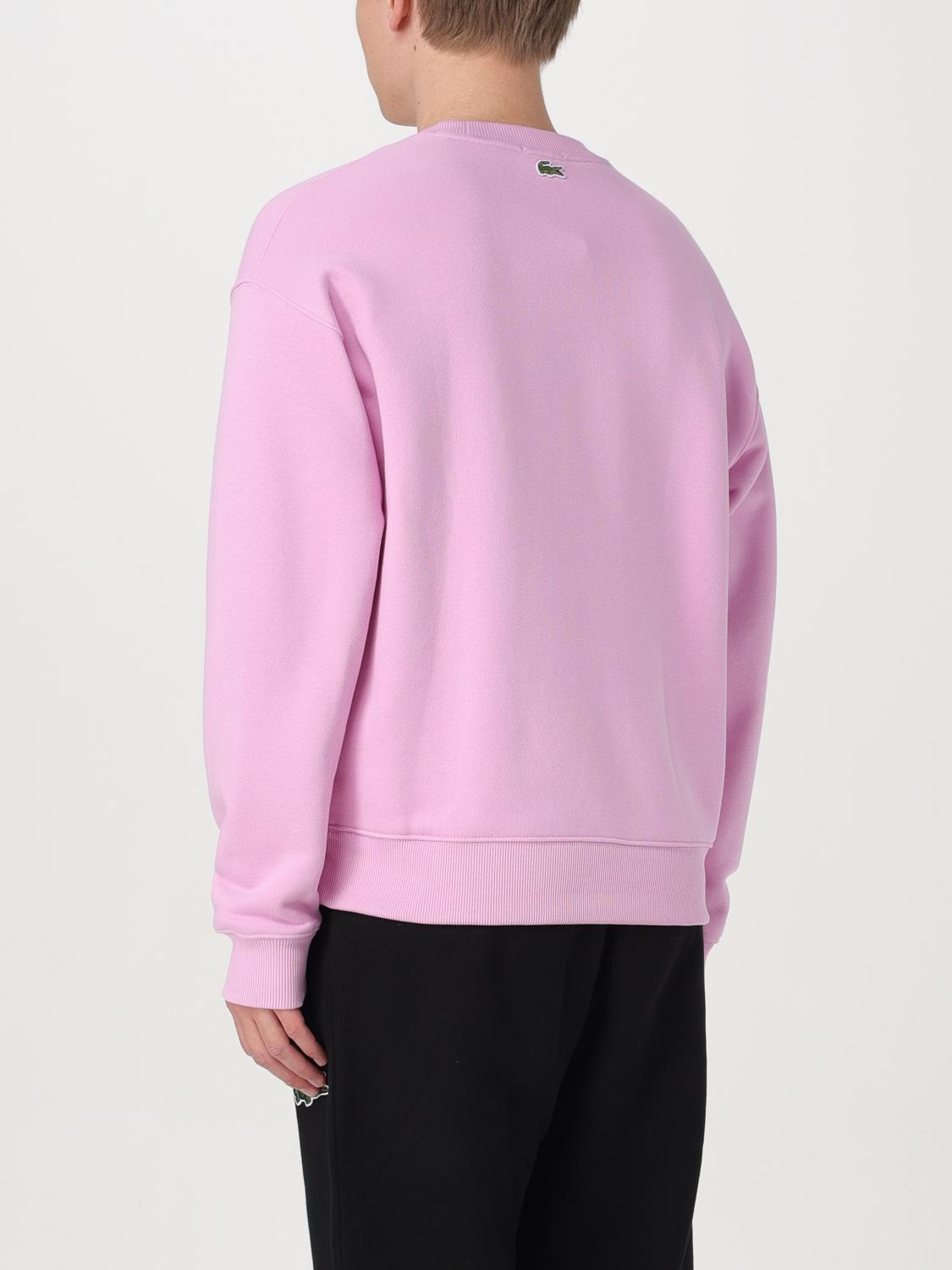 LACOSTE SUDADERA: Sudadera hombre Lacoste, Rosa - Img 2