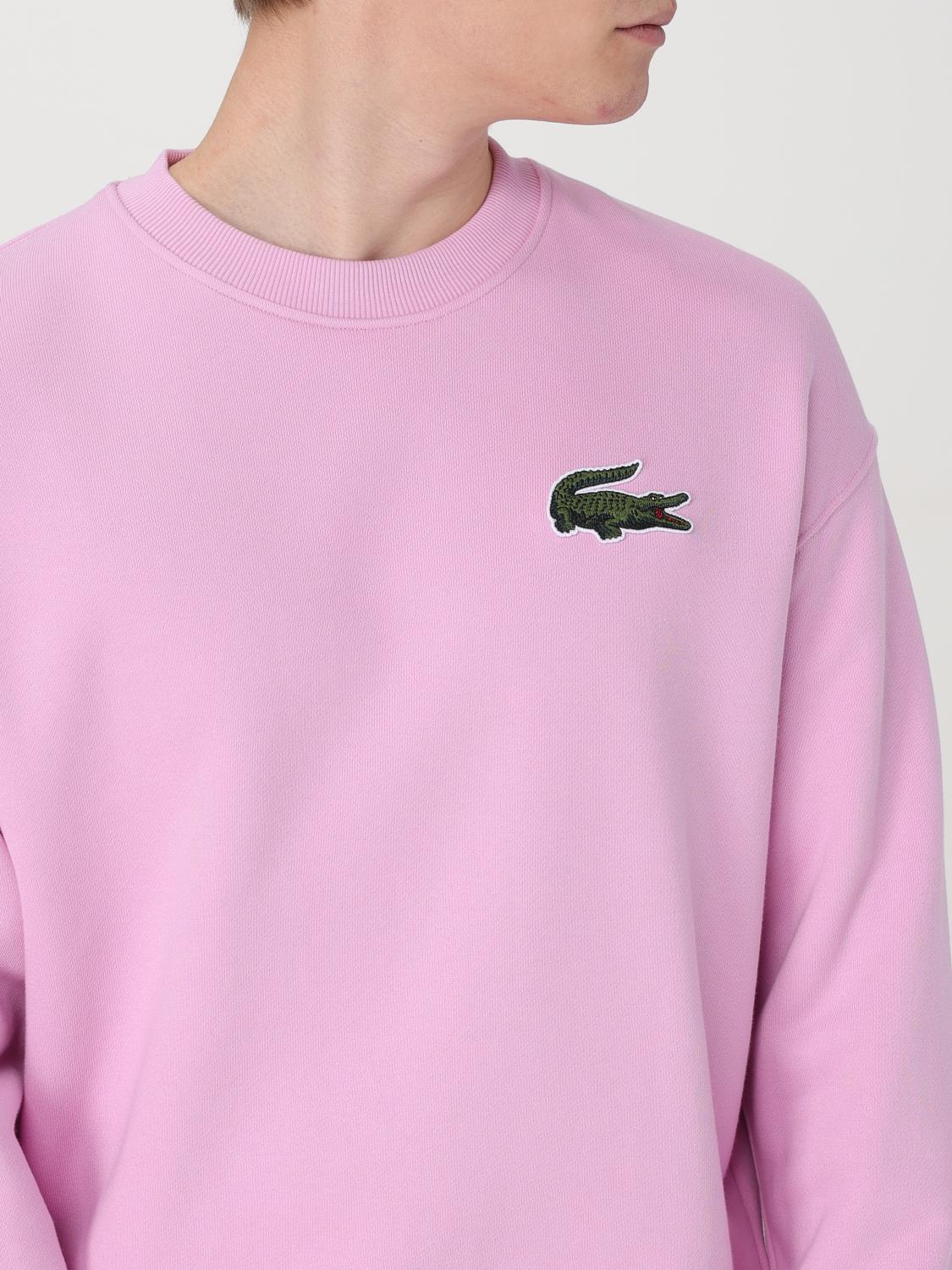 LACOSTE SUDADERA: Sudadera hombre Lacoste, Rosa - Img 3
