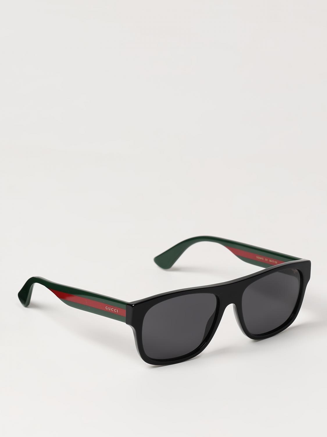 GUCCI ロゴ メンズ サングラス Gucci サングラス メンズ - ブラック | GG0341S | GIGLIO.COM