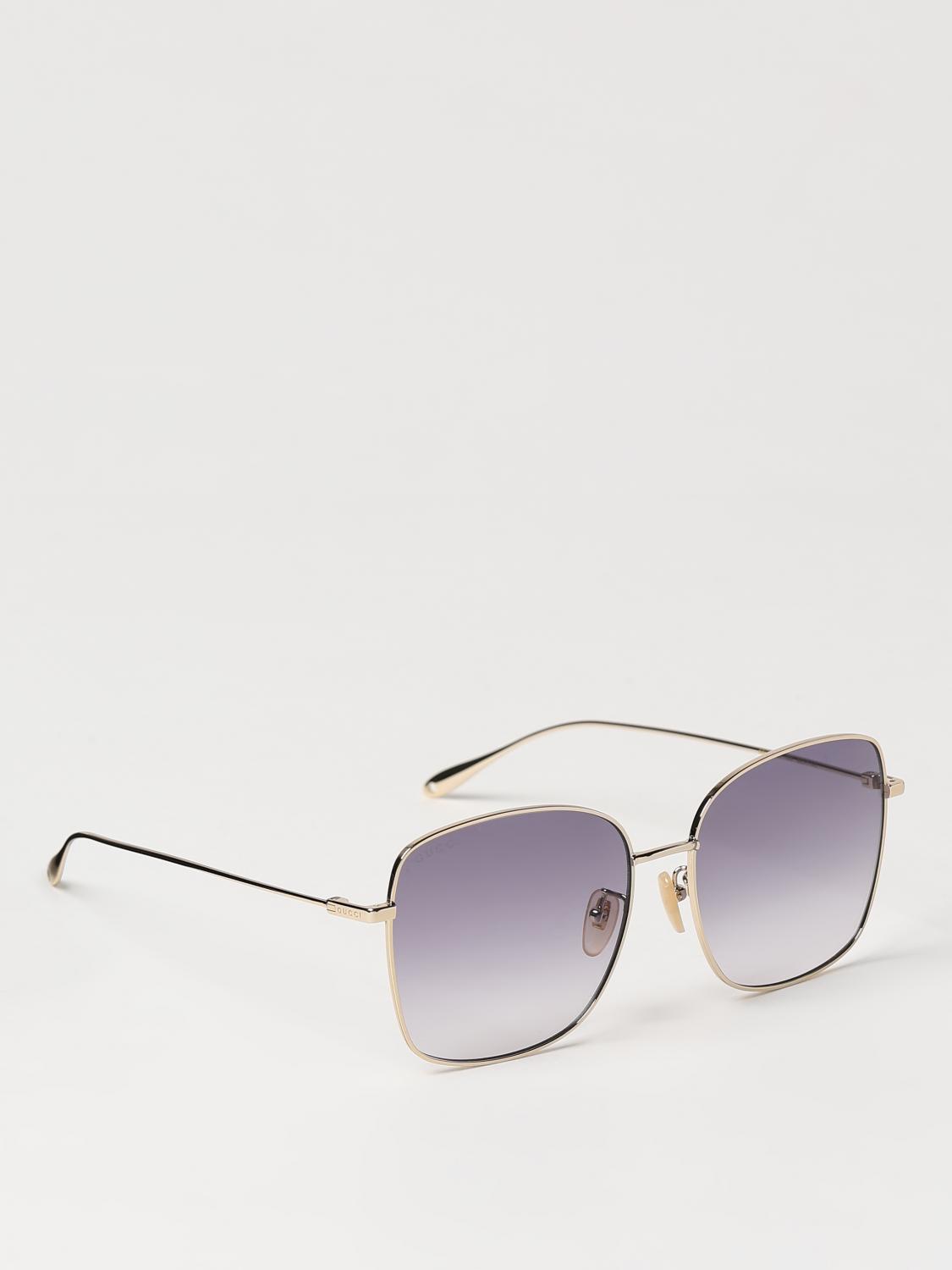 NEW GUCCI SUNGLASSES GG1030SK 001 GOLD WOMEN EYEWEAR GUCCI PLUS EARRINGS Gucci GG1030SK 001 Gold-Gold-Grey Over Sized Sunglasses W  main image 2