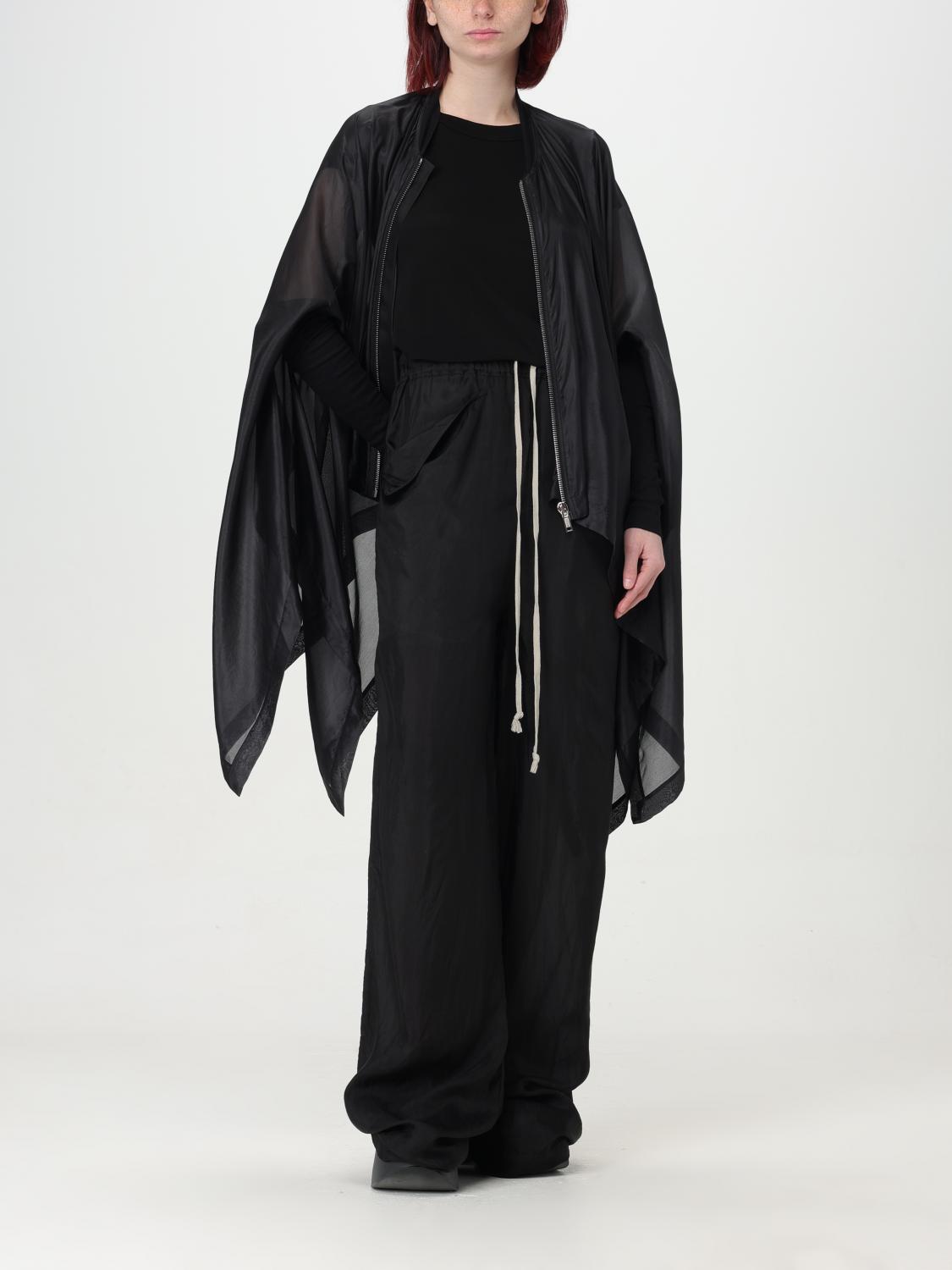 RICK OWENS CAPE: Jacket woman Rick Owens, Black - Img 2