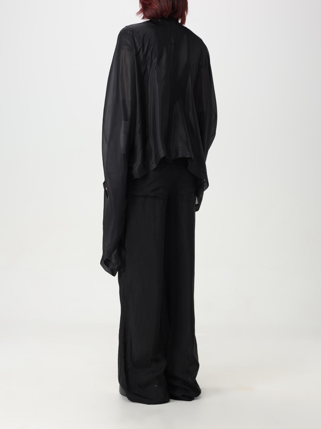 RICK OWENS CAPE: Jacket woman Rick Owens, Black - Img 3