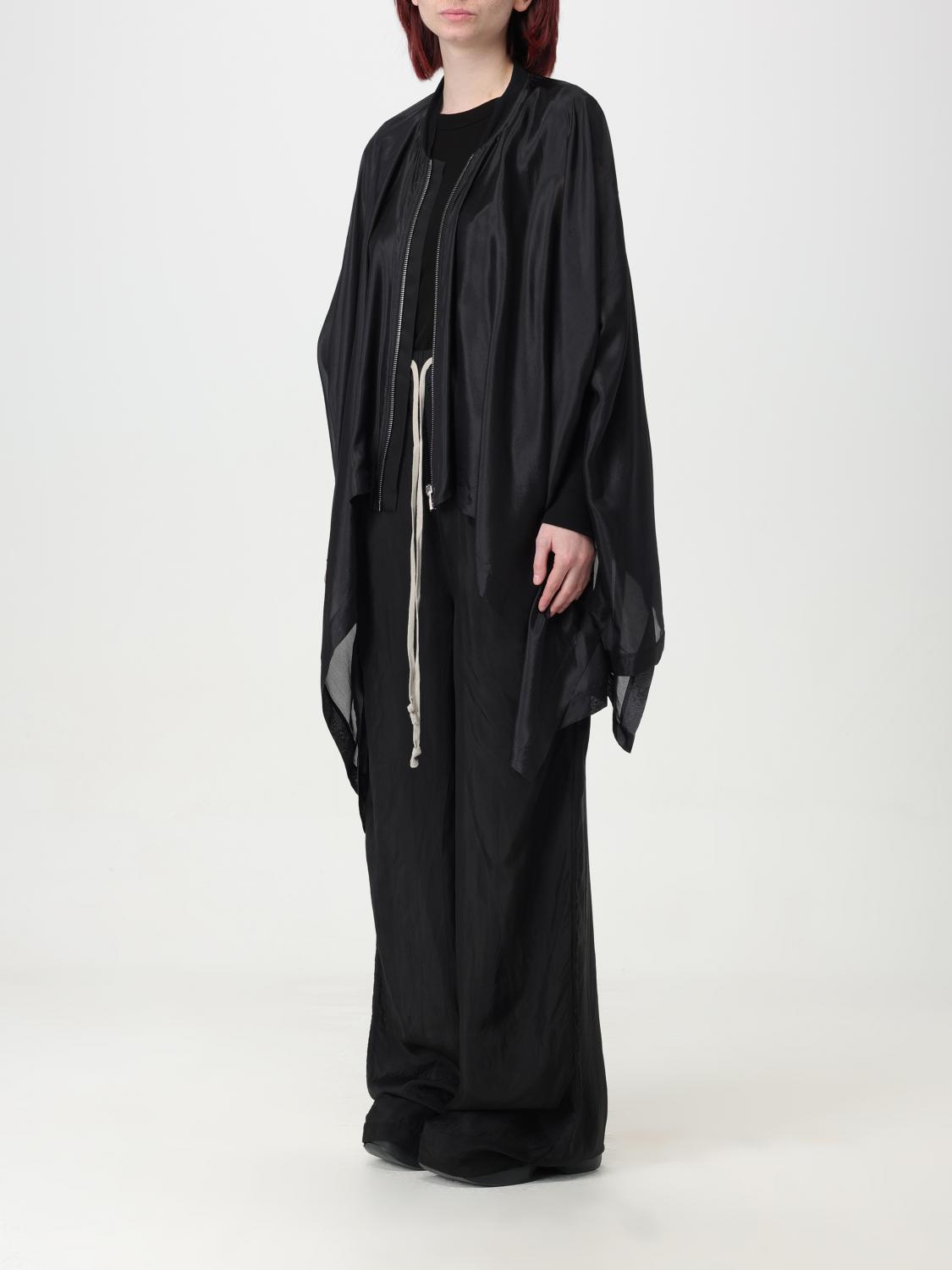 RICK OWENS CAPE: Jacket woman Rick Owens, Black - Img 4