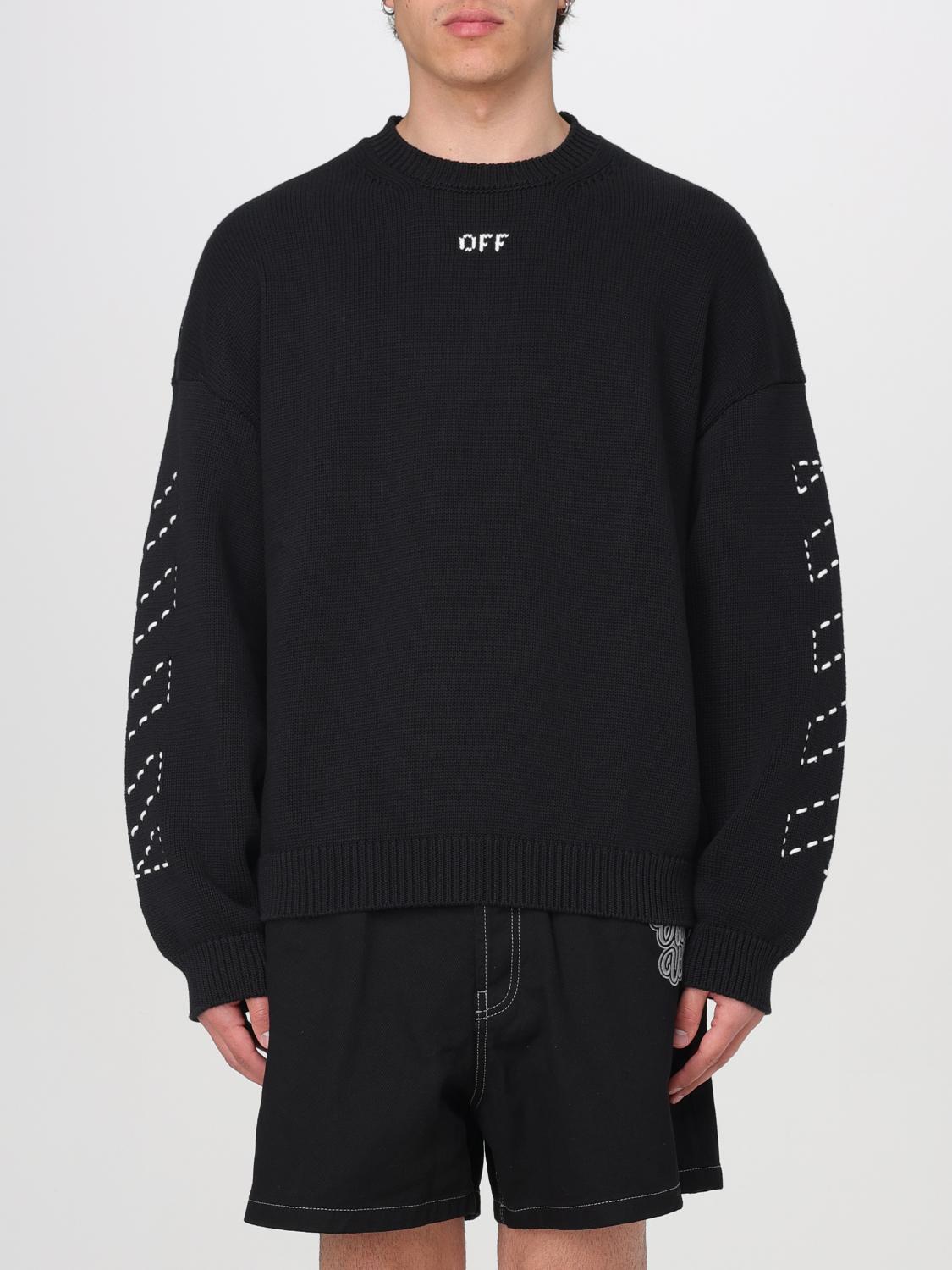 OFF-WHITE PULLOVER: Pullover herren Off-white, Schwarz - Img 1