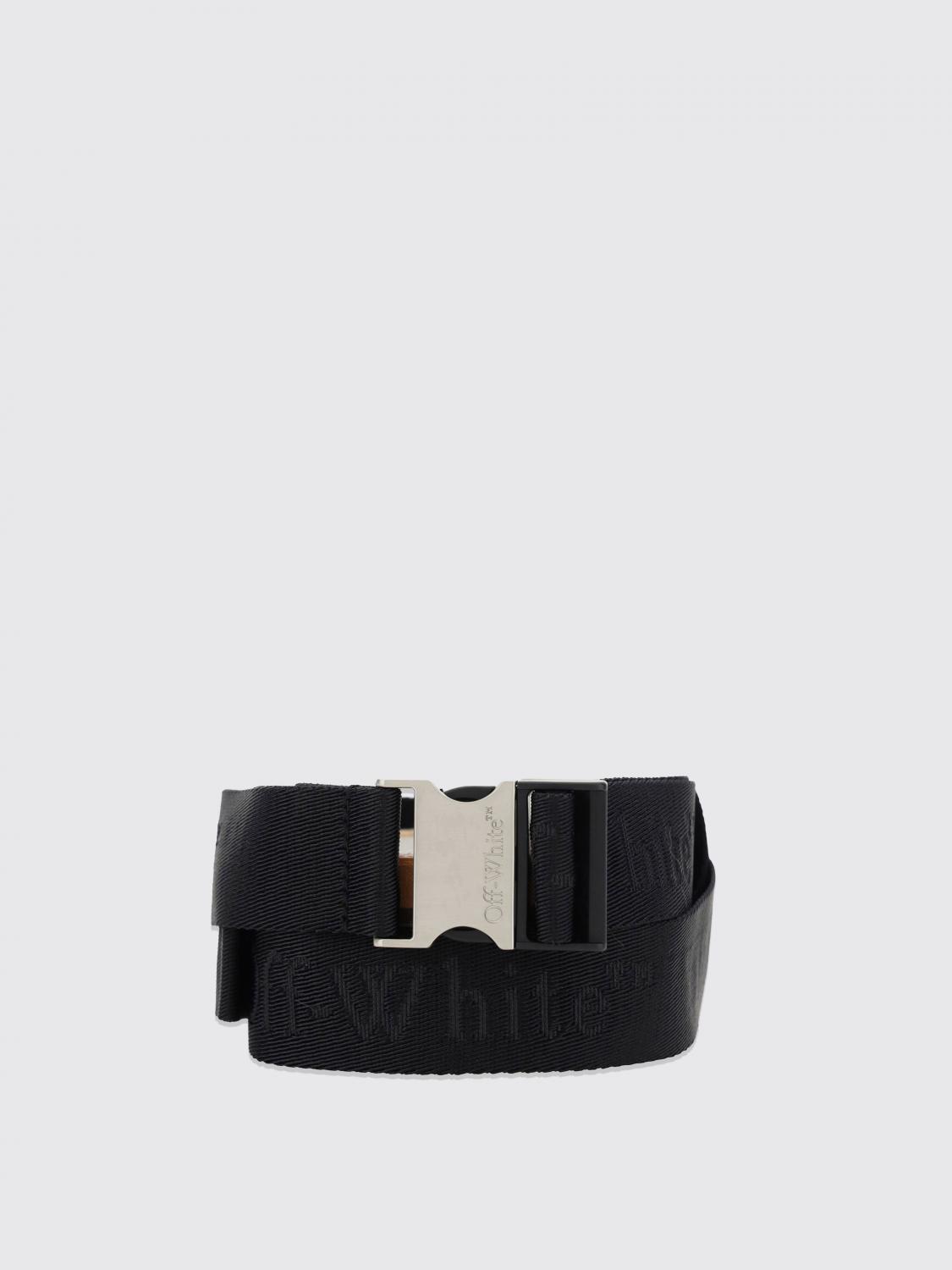 OFF WHITE Ceinture homme Noir Ceinture Off White OMRB136S24FAB001 en ligne sur GIGLIO.COM