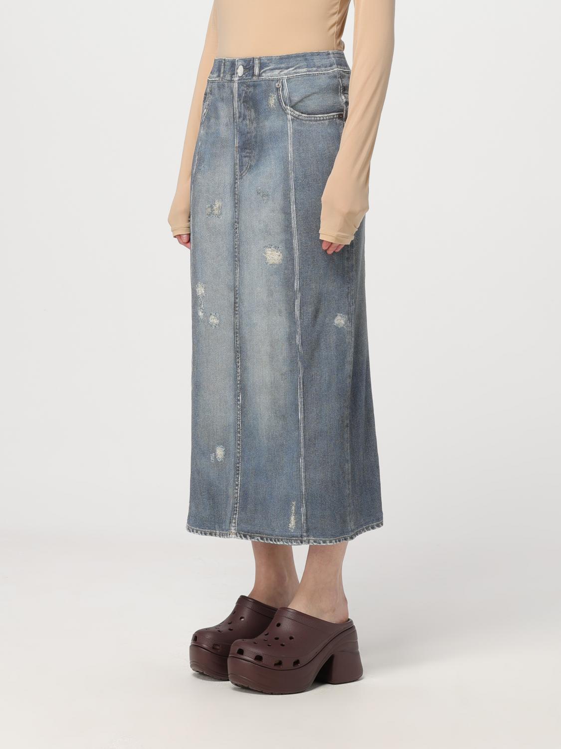 Acne Studios スカート レディース - デニム | AF0443 | GIGLIO.COM