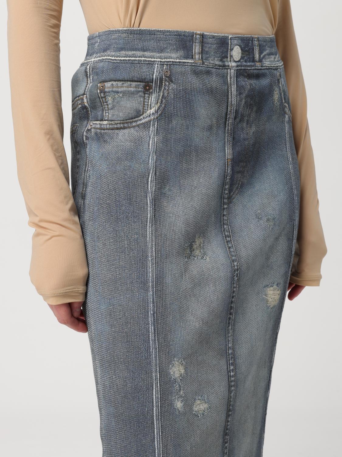 Acne Studios スカート レディース - デニム | AF0443 | GIGLIO.COM