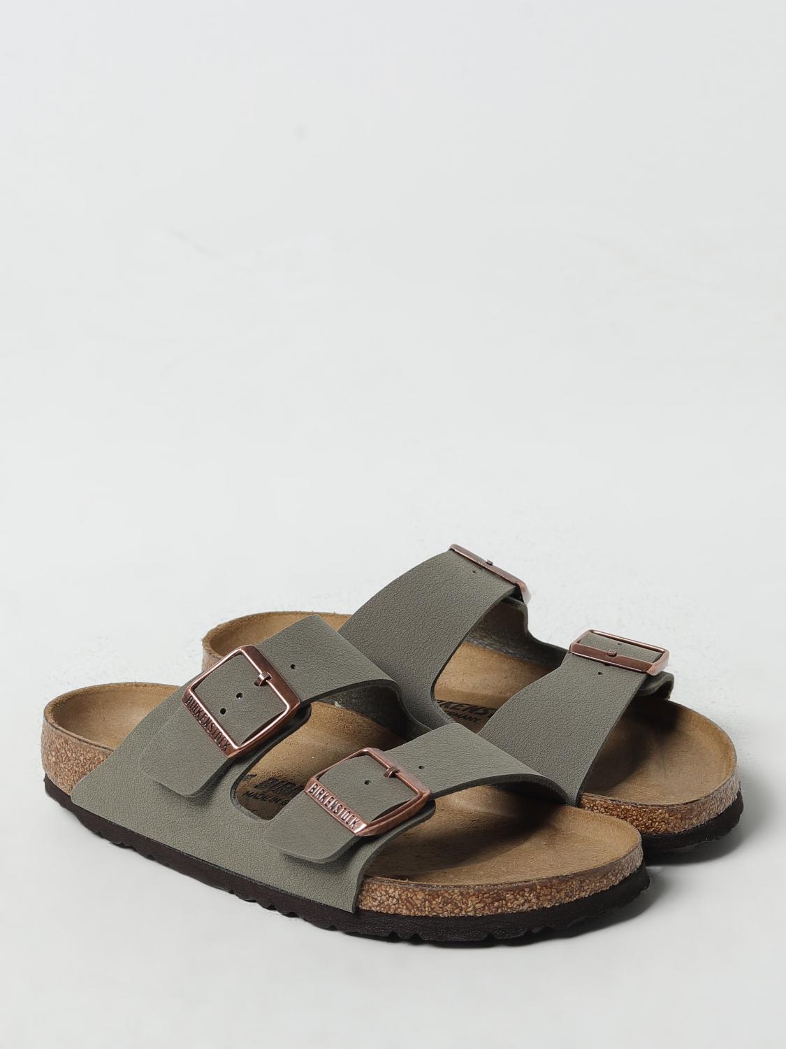 BIRKENSTOCK SANDALI BASSO: Sandalo Arizona Birkenstock in Birko-Flor®, Grigio - Img 2