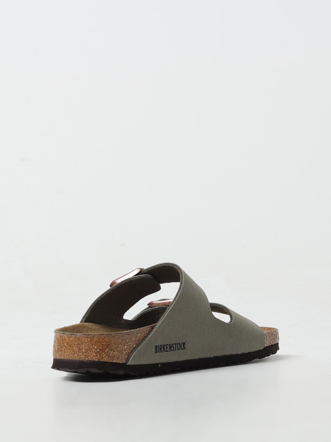 BIRKENSTOCK SANDALI BASSO: Sandalo Arizona Birkenstock in Birko-Flor®, Grigio - Img 3
