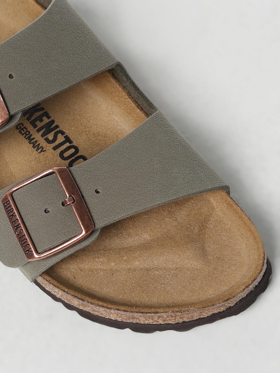 BIRKENSTOCK SANDALI BASSO: Sandalo Arizona Birkenstock in Birko-Flor®, Grigio - Img 4