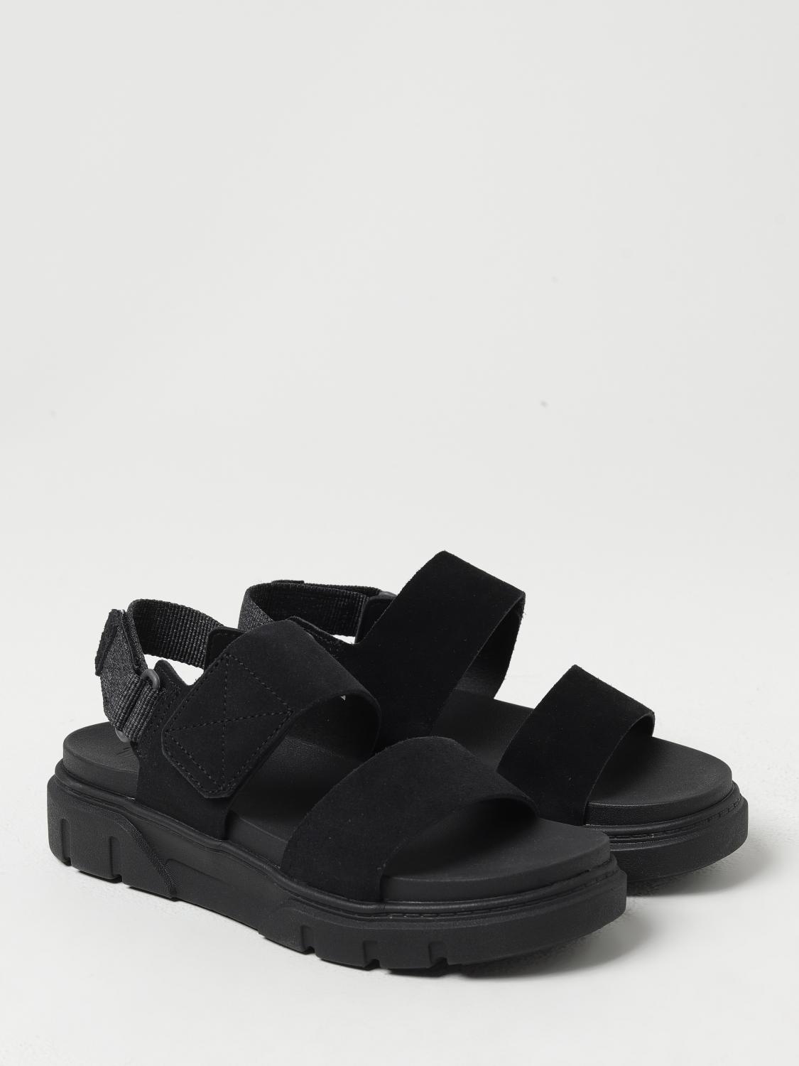 TIMBERLAND FLAT SANDAL: Flat sandals woman Timberland, Black - Img 2
