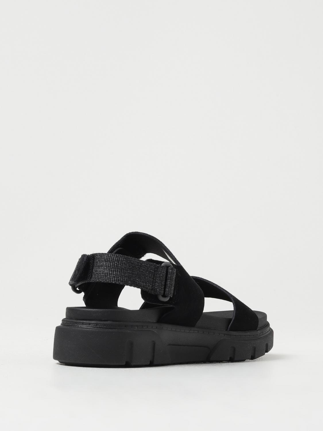 TIMBERLAND FLAT SANDAL: Flat sandals woman Timberland, Black - Img 3