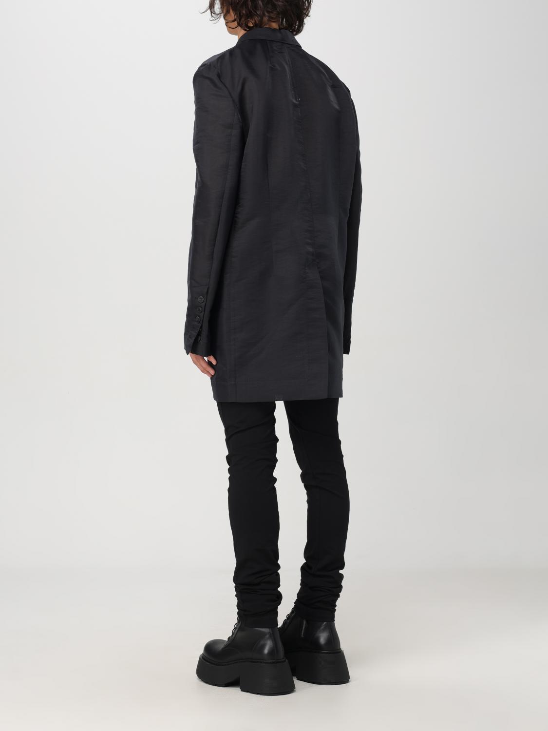 RICK OWENS 블레이저: 재킷 남성 Rick Owens, 블랙 - Img 3