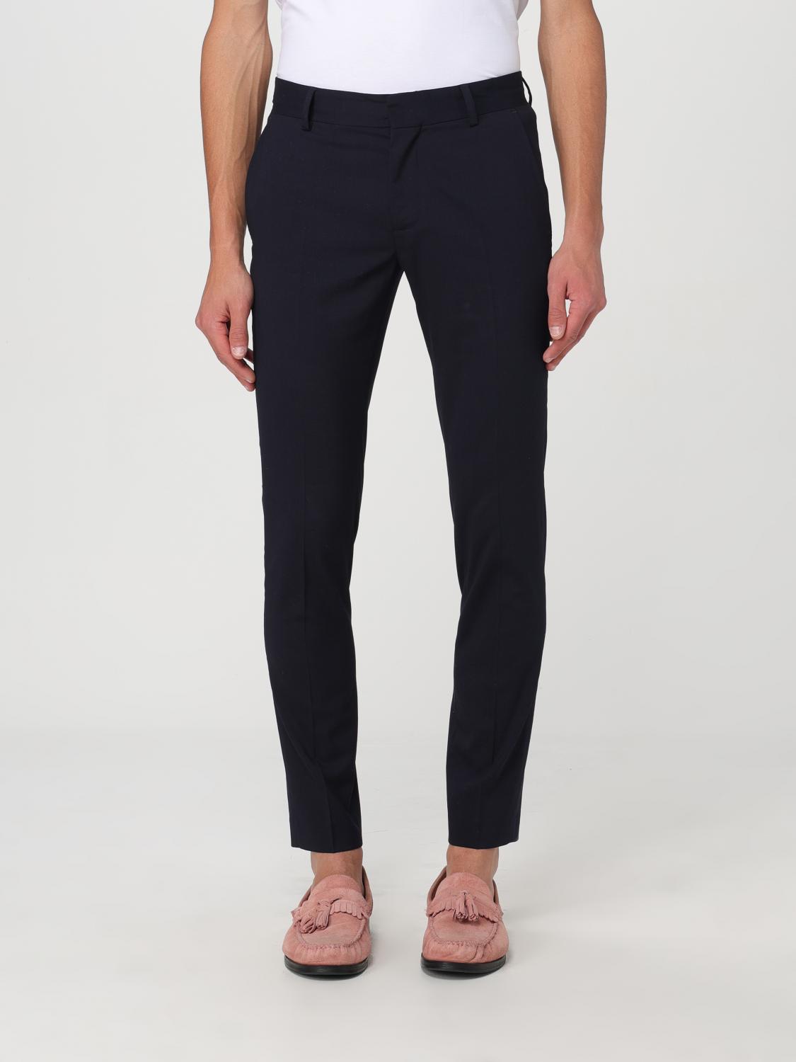 DANIELE ALESSANDRINI PANTS: Pants men Daniele Alessandrini, Blue - Img 1