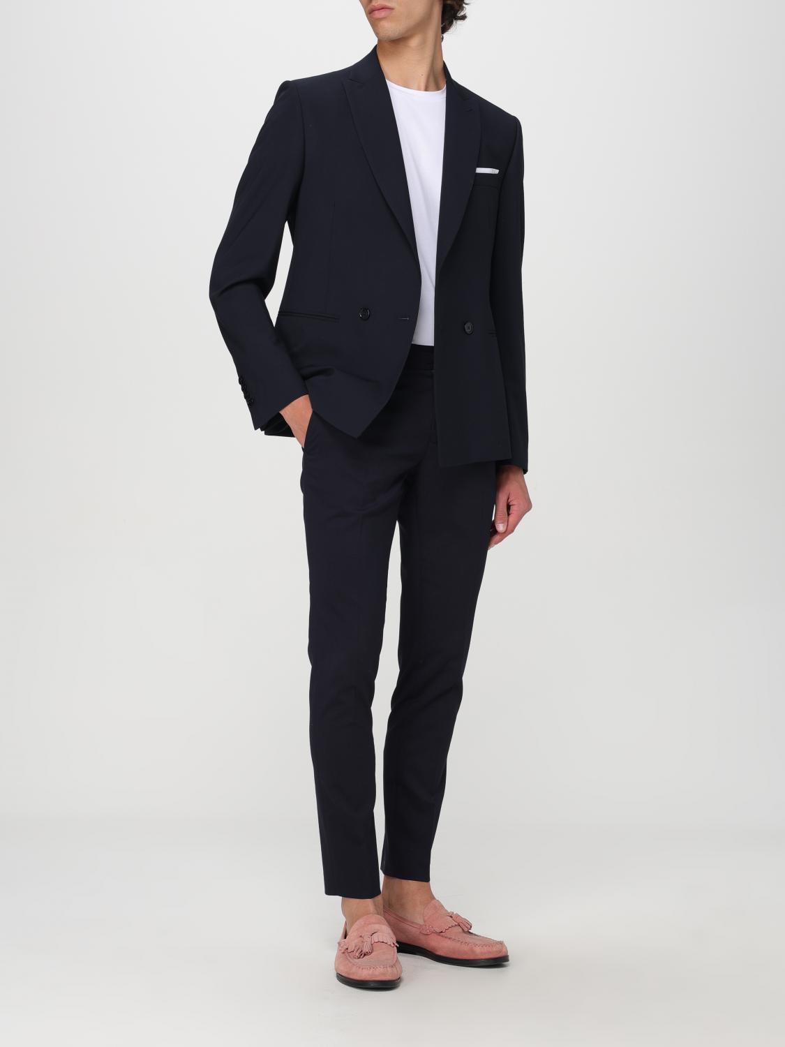 DANIELE ALESSANDRINI PANTS: Pants men Daniele Alessandrini, Blue - Img 2