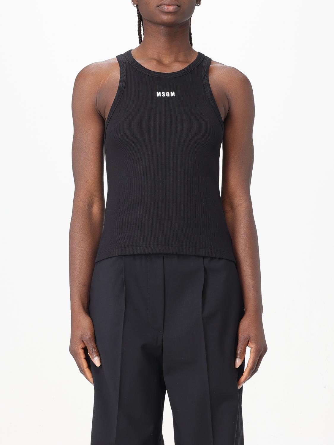 MSGM TOP: Top woman MSGM, Black - Img 1