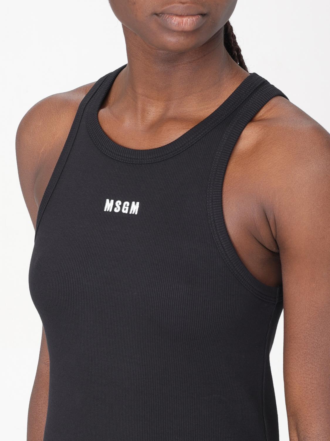 MSGM TOP: Top woman MSGM, Black - Img 3