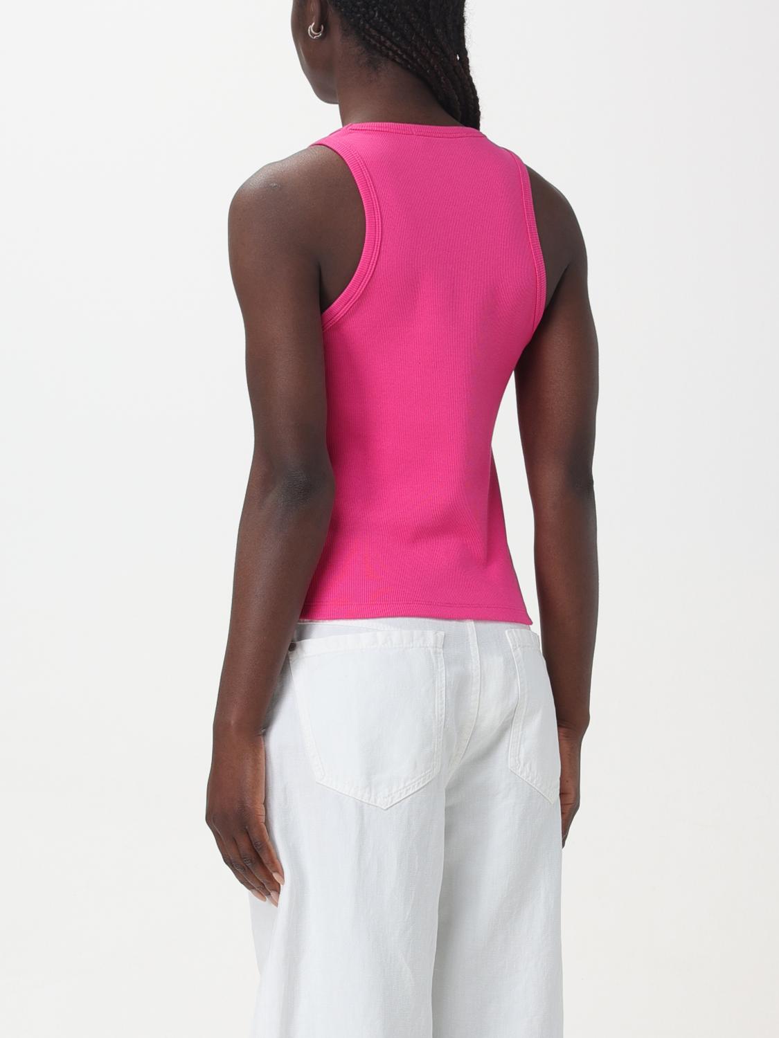 MSGM TOP: Top damen MSGM, Fuchsia - Img 2
