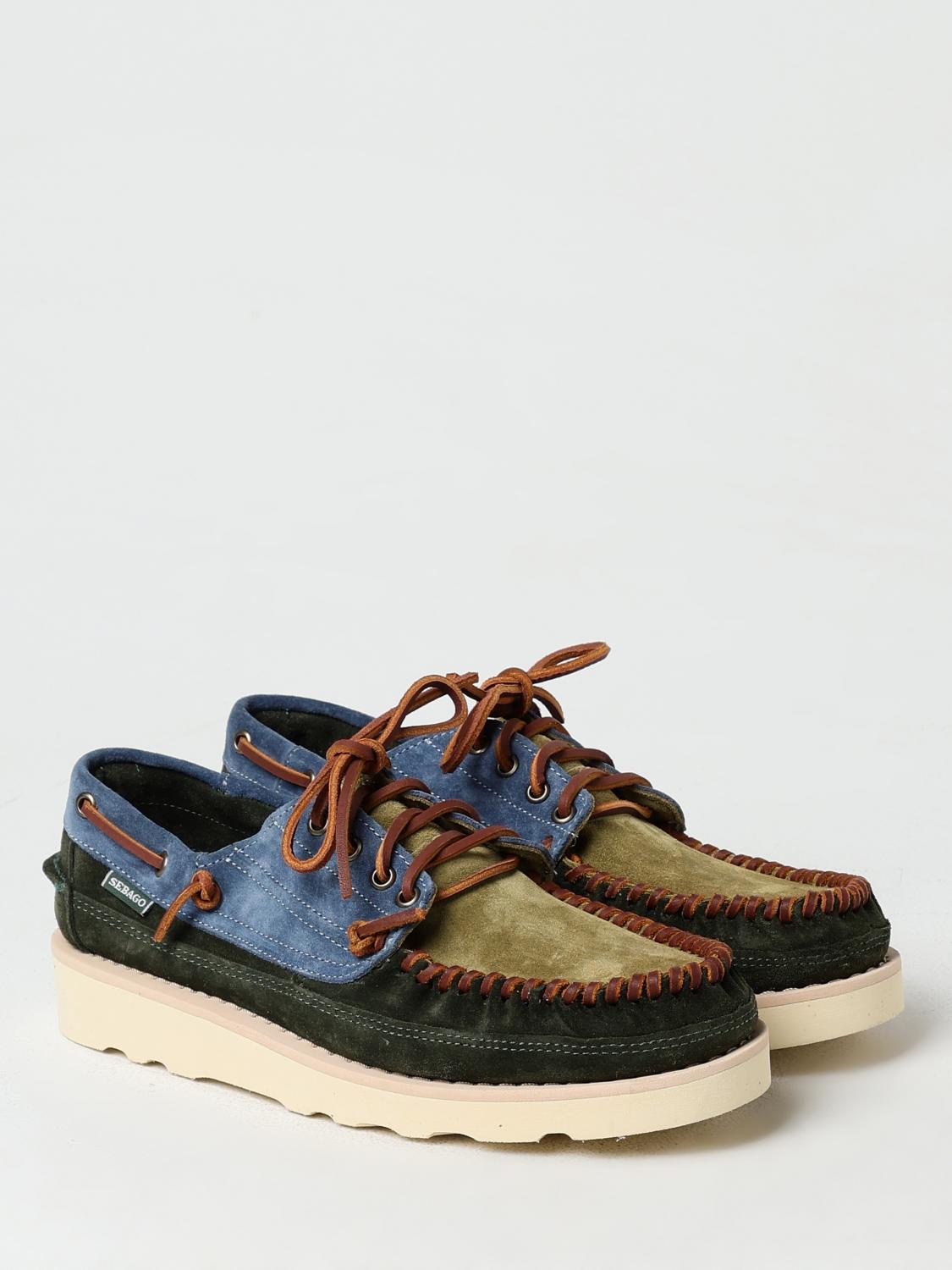SEBAGO LOAFERS: Loafers men Sebago, Green - Img 2