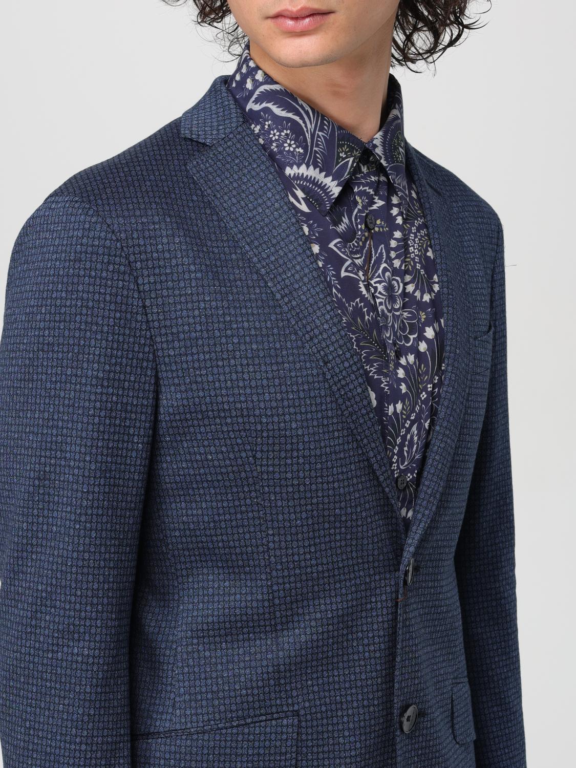 ETRO BLAZER: Blazer uomo Etro, Blue Navy - Img 5